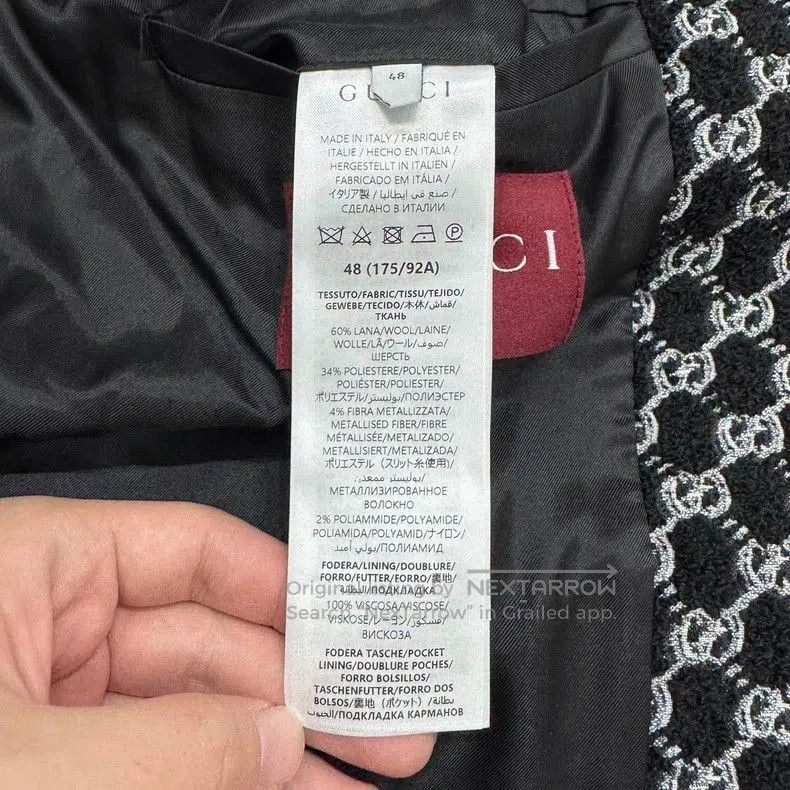 Gucci Gucci Double G Embroidery Jacket. Size US L / EU 52-54 / 3 - 5 Thumbnail