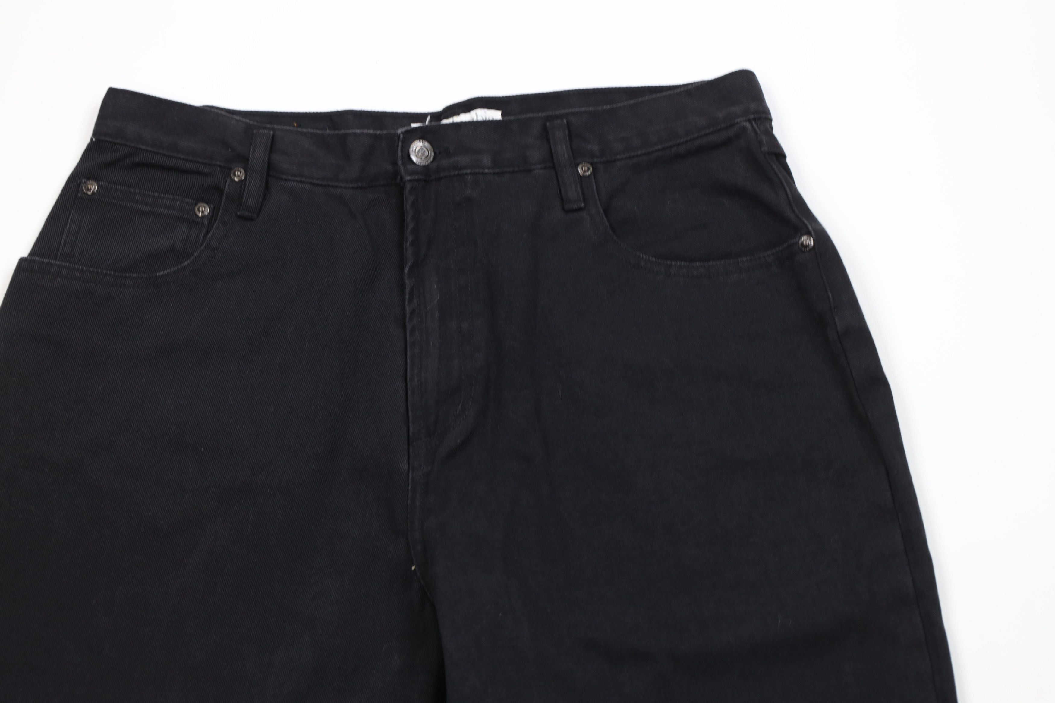 Columbia Deadstock Vintage 90s Columbia Tapered Leg Jeans Black Size 40" / US 18 - 2 Thumbnail