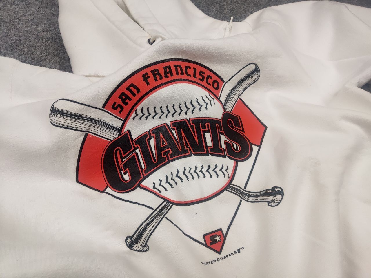 Starter Vintage 1989 San Francisco Giants Starter MLB Logo Hoodie Size US L / EU 52-54 / 3 - 14 Thumbnail