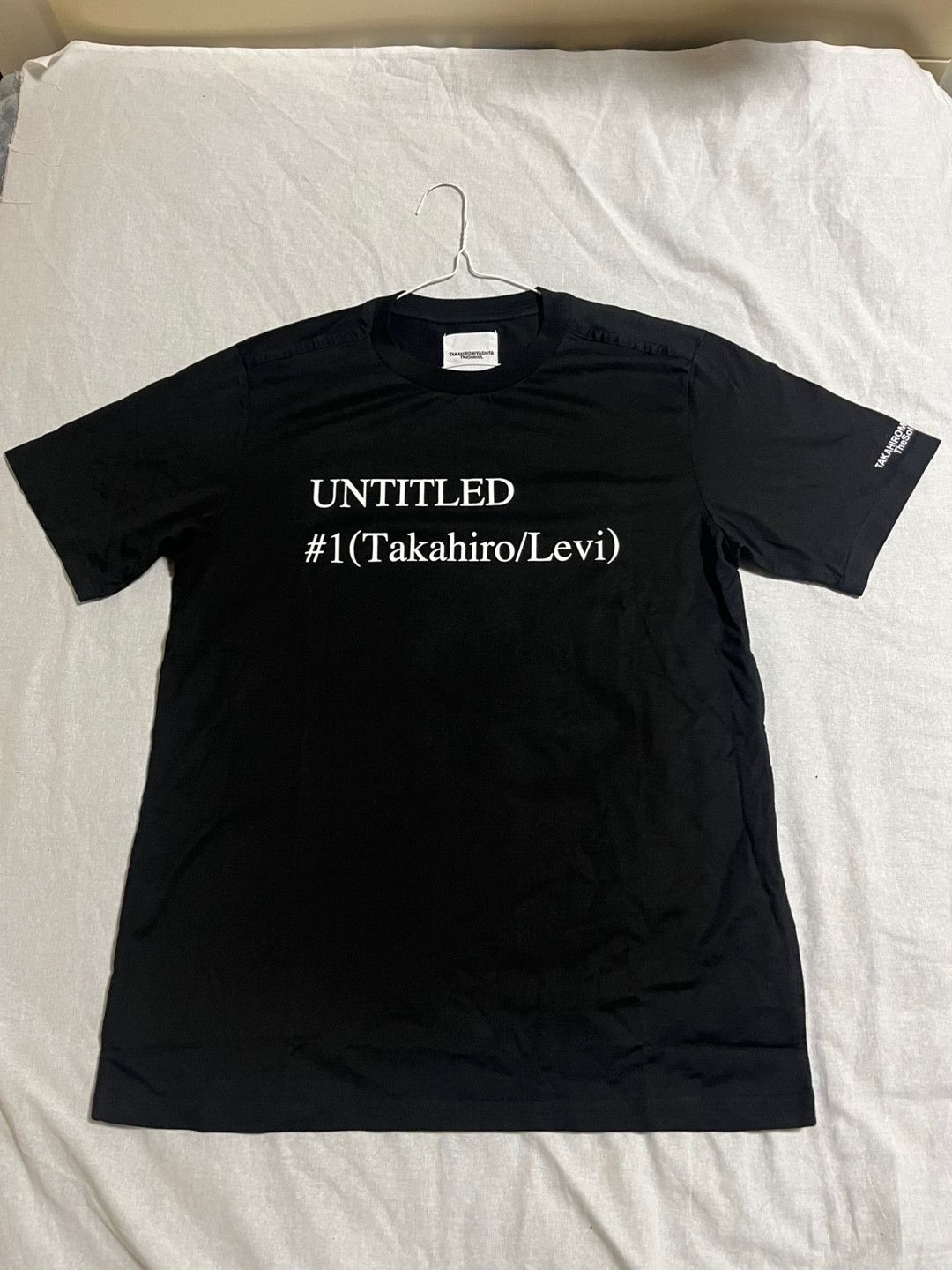 Takahiromiyashita The Soloist. 'UNTITLED / I LIVE NOW' short sleeve t shirt Size US M / EU 48-50 / 2 - 1 Thumbnail