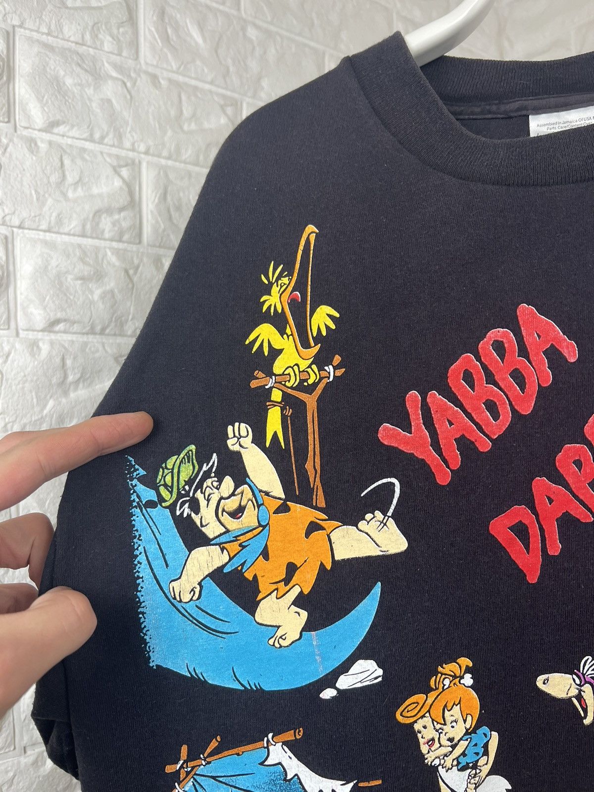 Cartoon Network × Vintage Vintage 1994 The Flintstones All Over Print T-shirt Size US XL / EU 56 / 4 - 7 Thumbnail