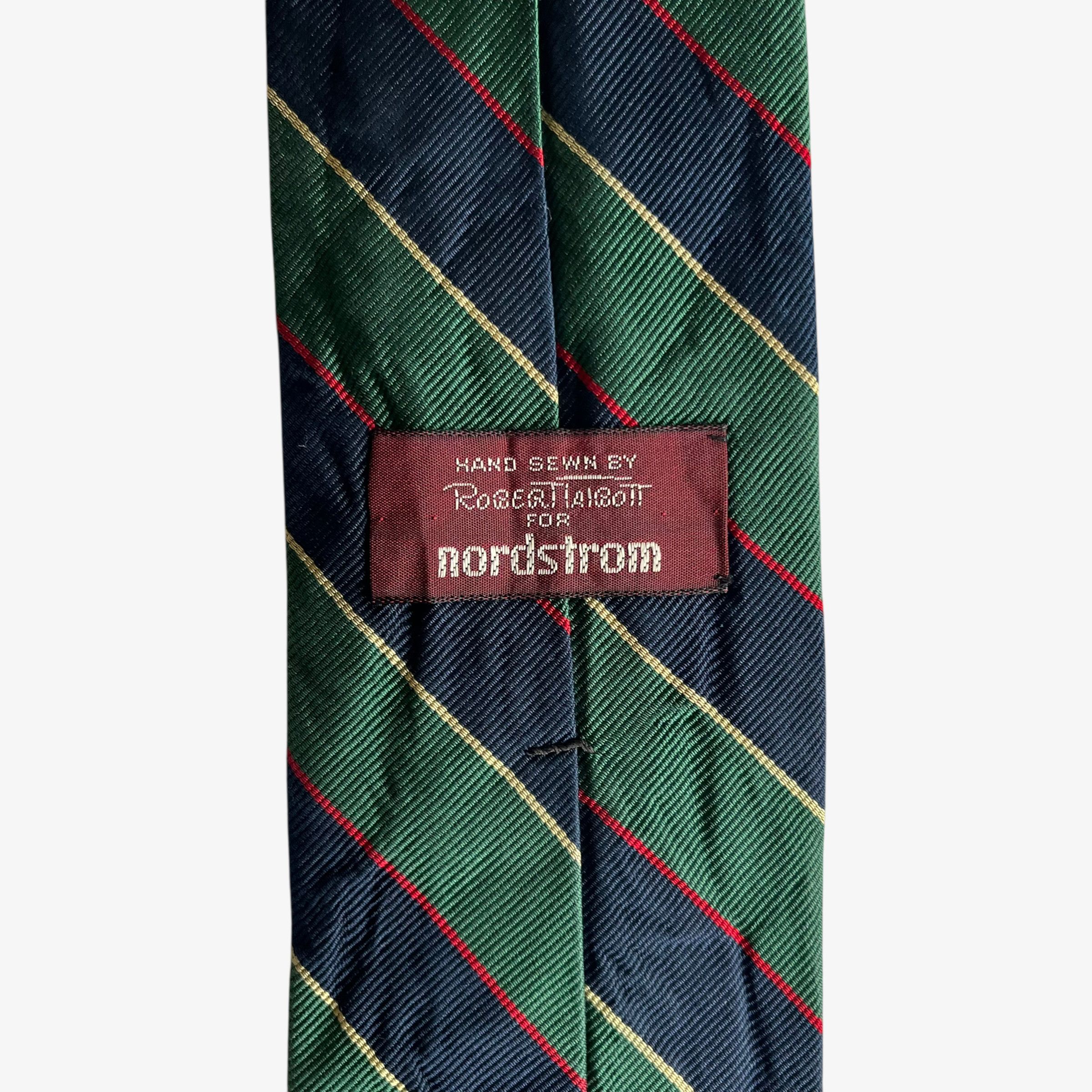 Robert Talbott Vintage 90s Robert Talbott For Nordstrom Striped Silk Tie Size ONE SIZE - 2 Thumbnail