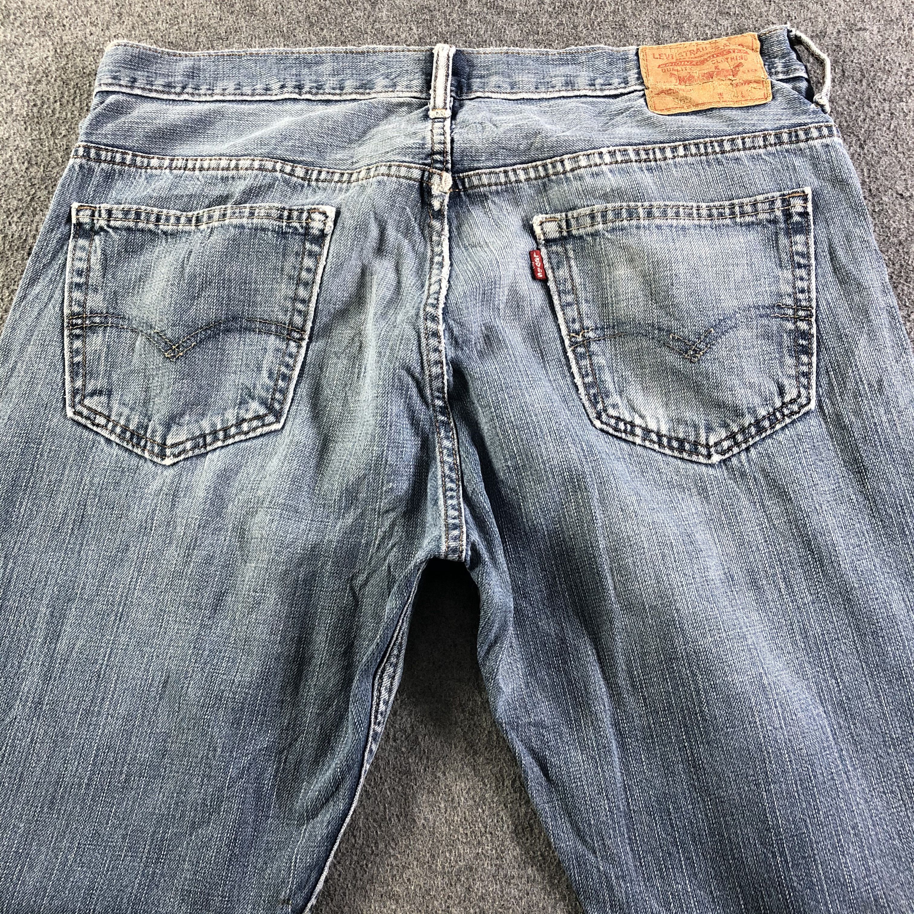 Levi's Vintage Blue Wash Levis 569 Jeans-J4174 Size US 37 - 4 Thumbnail