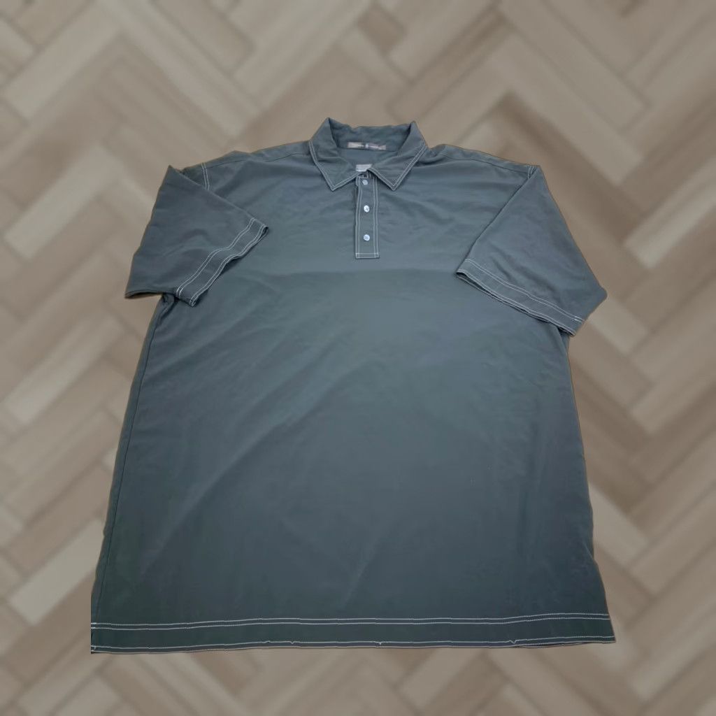 Vintage VINTAGE Tiger Woods Golf Polo Mens XL Black Casual Stretch Performance 11891 Size US XL / EU 56 / 4 - 1 Thumbnail