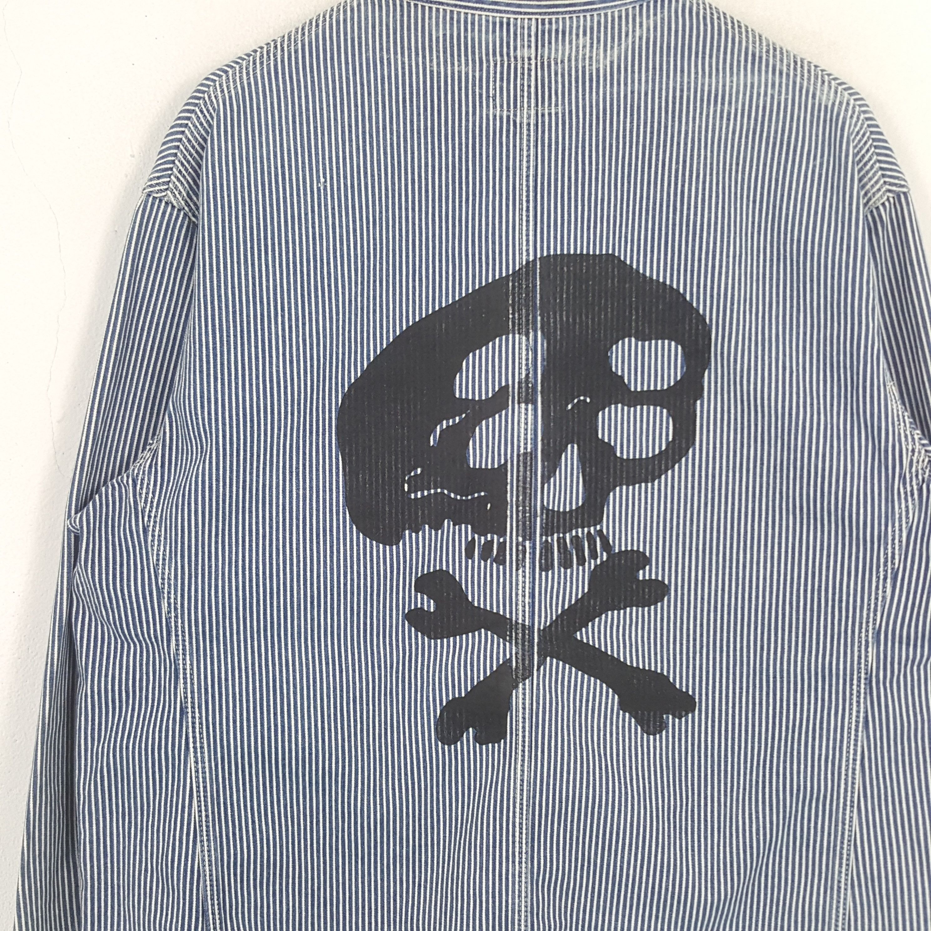 Vintage Vintage Union Made Custom Logo Striped Jacket Size US L / EU 52-54 / 3 - 2 Thumbnail