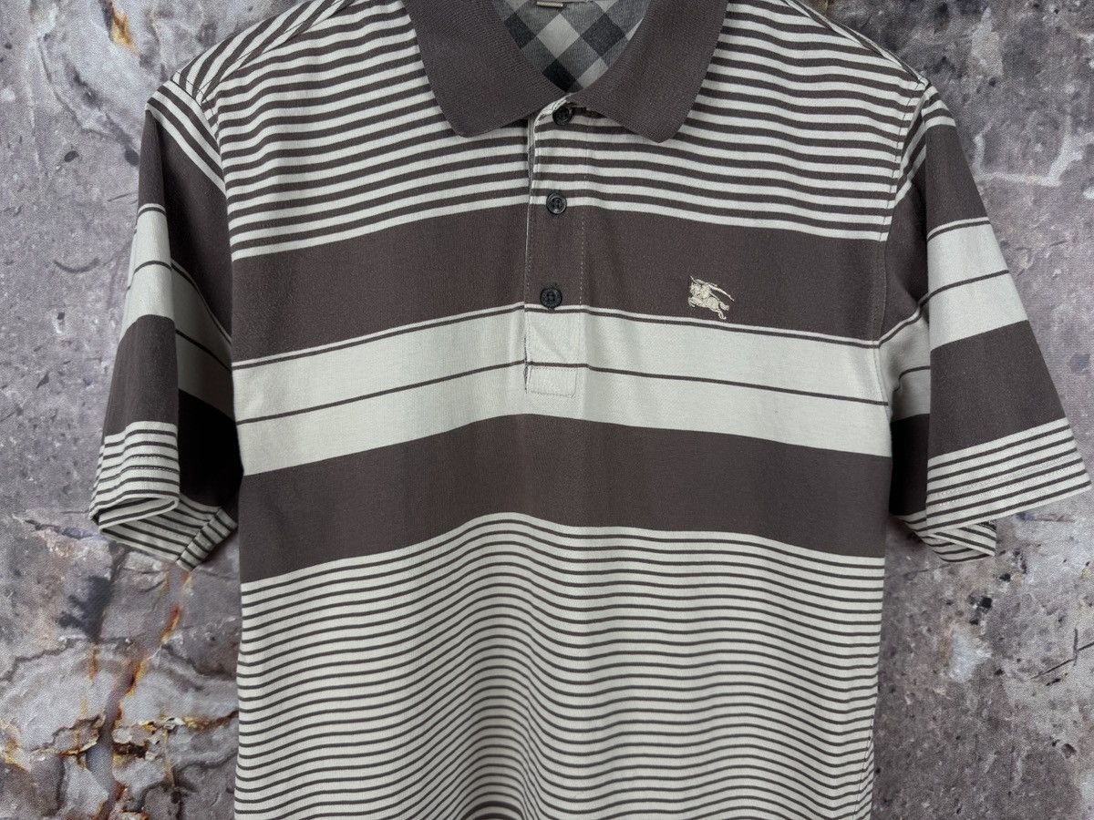 Burberry Men’s Burberry Polo Shirt Luxury Vintage Size Large Size US L / EU 52-54 / 3 - 3 Thumbnail