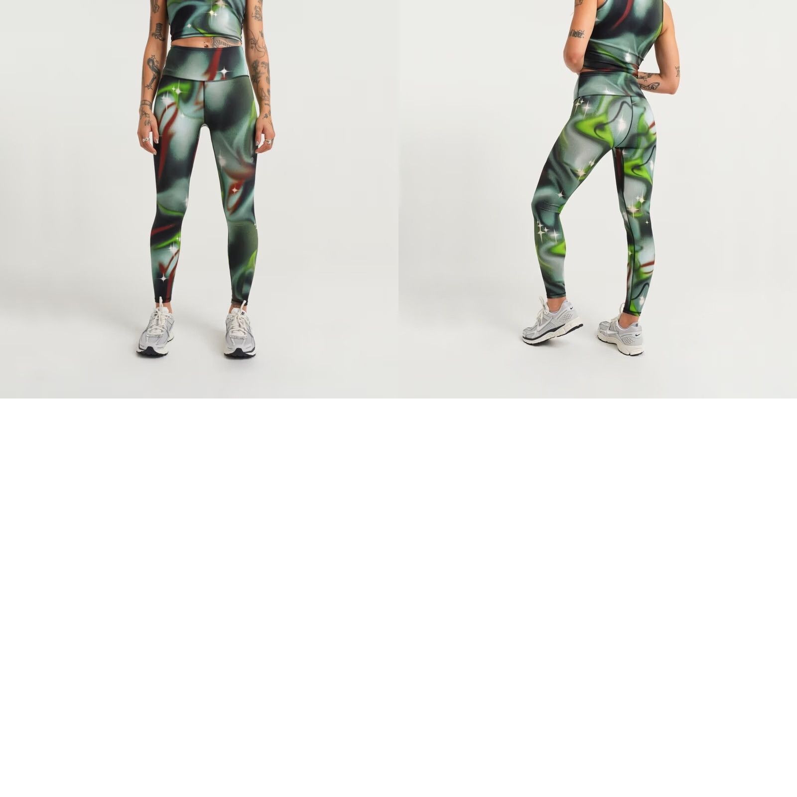 Vintage Stance Leggings Womens S Mid Rise 7/8 Happenings Ultra Soft 26” Galaxy Freshtek Size 28" / US 6 / IT 42 - 8 Thumbnail