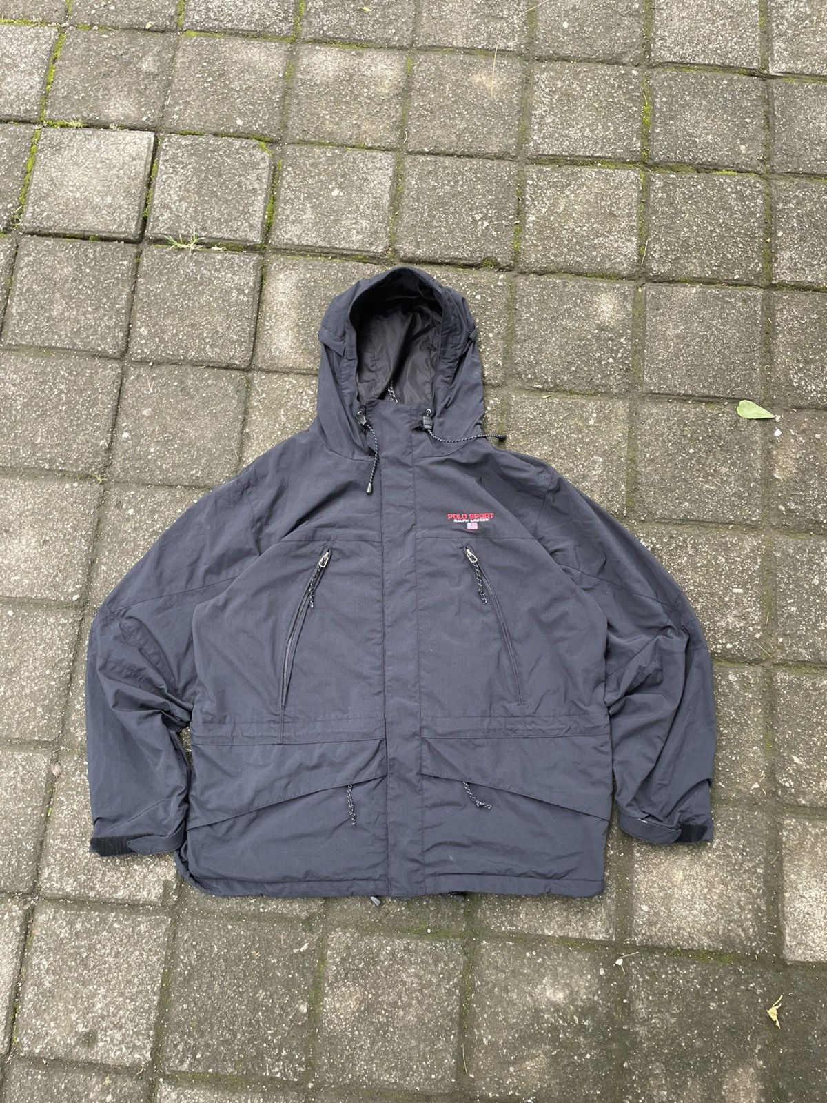 Polo Ralph Lauren × Vintage Vintage Outdoor Jacket Polo Sport Size US XL / EU 56 / 4 - 1 Thumbnail