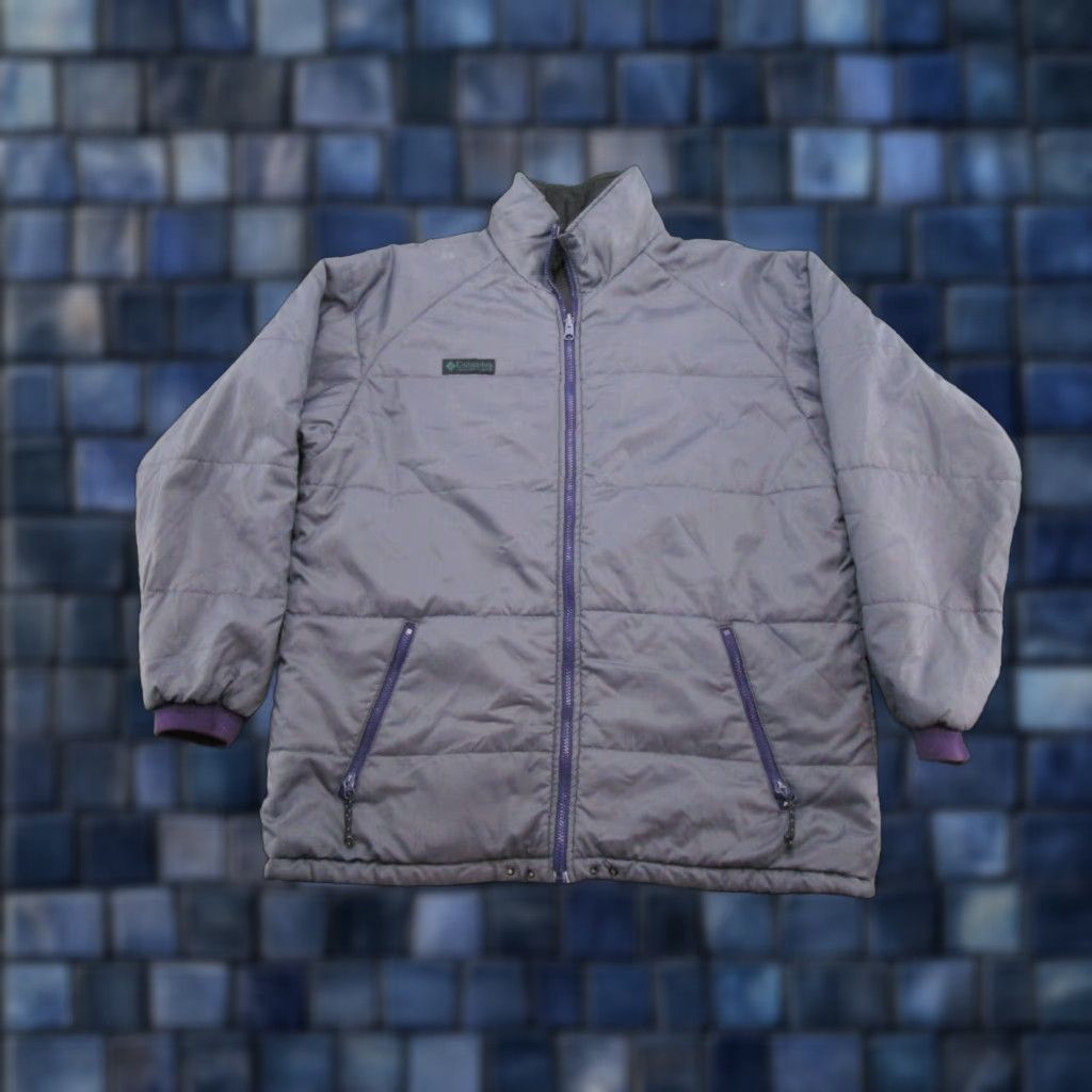 Vintage VTG 90's Columbia Mens Full Zip Reversible Winter Jacket Size Large Outdoor Ski Jacket Size US L / EU 52-54 / 3 - 1 Thumbnail