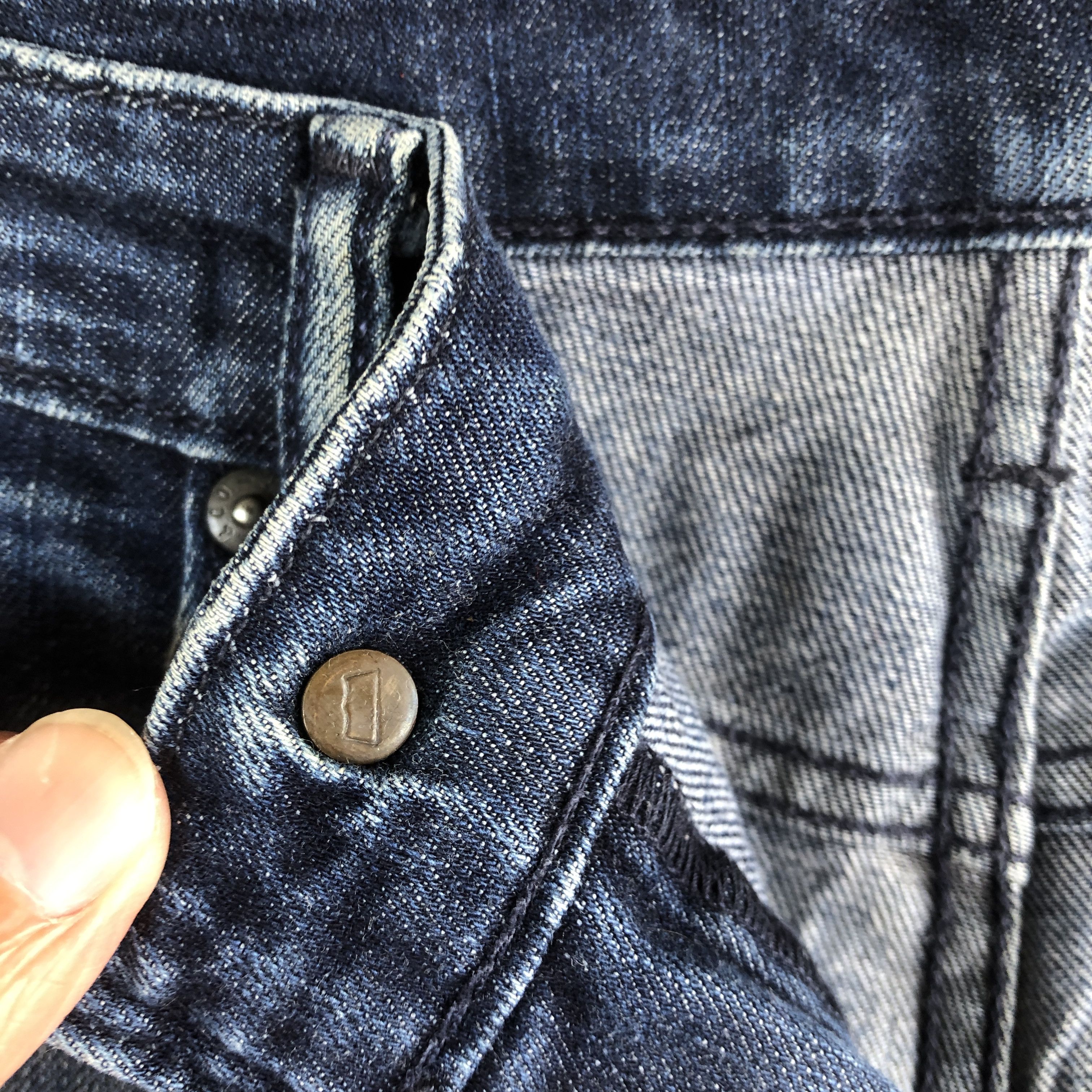 Levi's Vintage Y2K Levis 714 Skinny Jeans Levi's Slim Tapered Denim Size US 32 / EU 48 - 7 Thumbnail