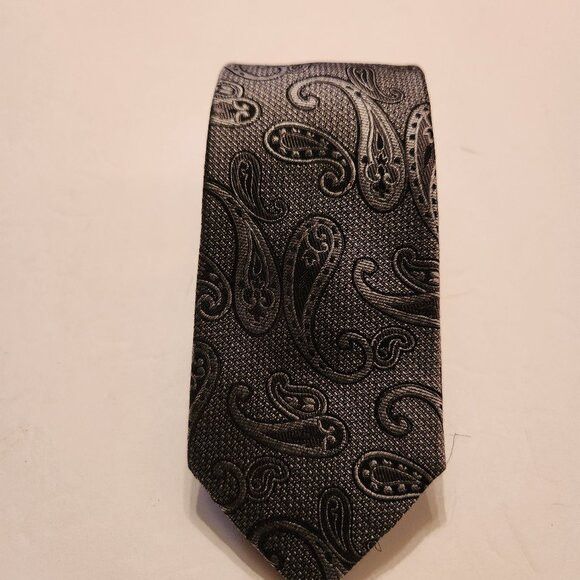 Joseph Abboud Joseph abboud men's new gray 100%silk tie 2 3/4" X 60" Size ONE SIZE - 1 Thumbnail