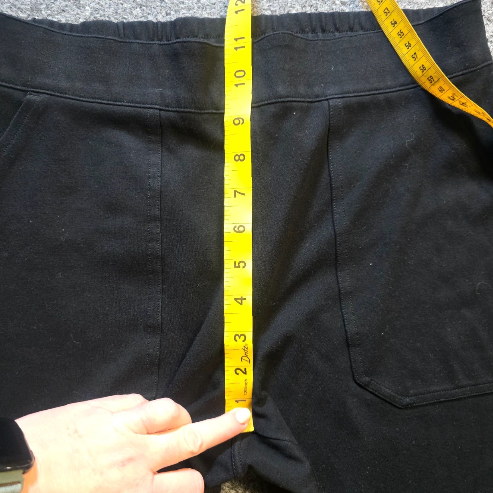 Spanx Spanx Pants Women Size Large Black Perfect Joggers Pull On Pockets Lounge Casual Size 36" / US 14 / IT 50 - 6 Thumbnail