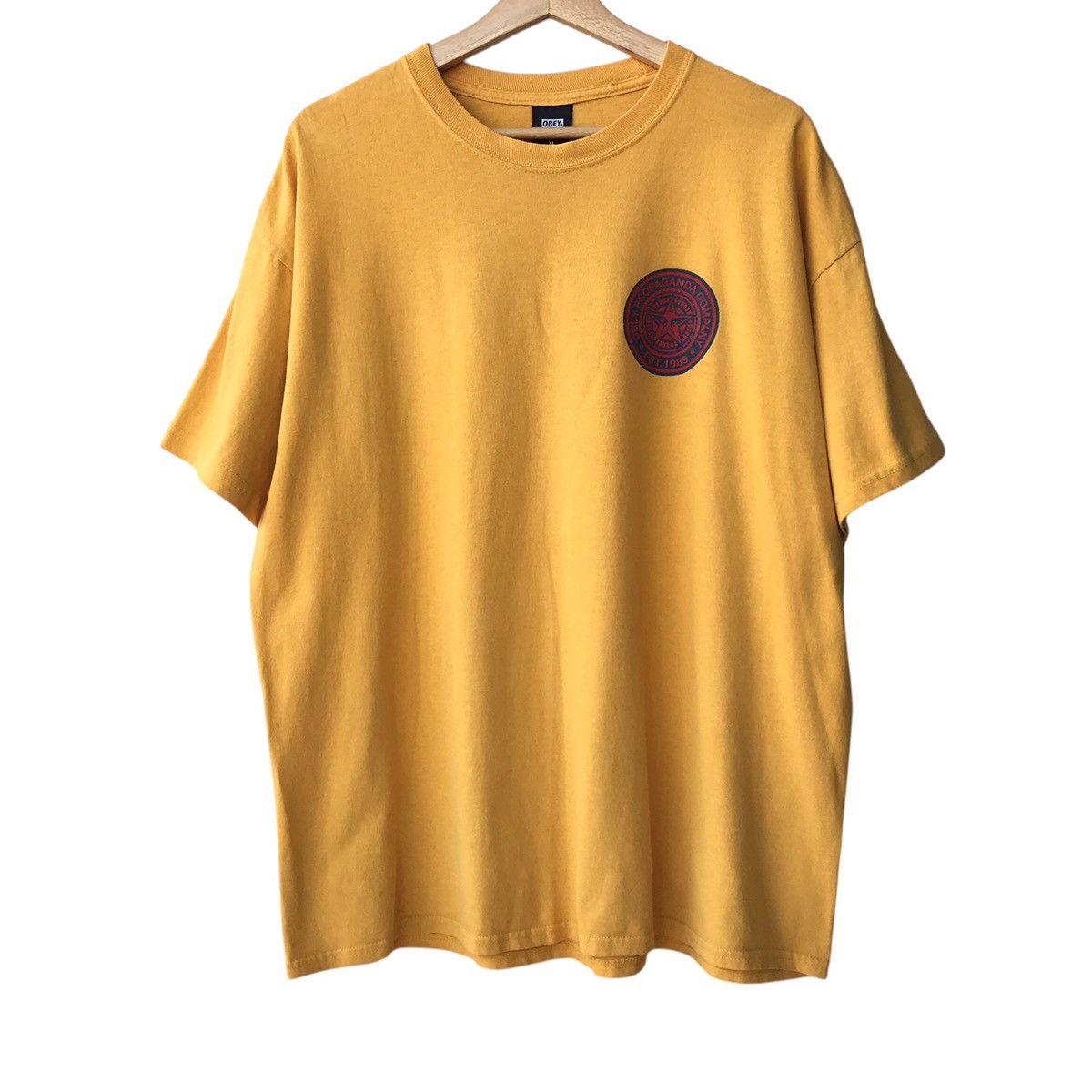 Obey Obey USA Andre The Giant Big Logo OG Streetwear Tee Size US XL / EU 56 / 4 - 2 Thumbnail
