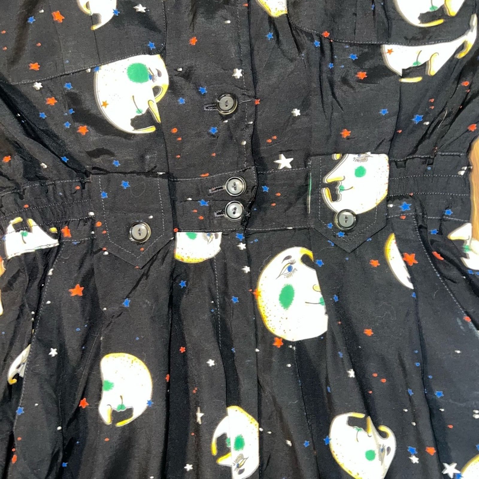 Other Super Funky Aura Moon Man Jumpsuit! Size 28" / US 6 / IT 42 - 3 Thumbnail