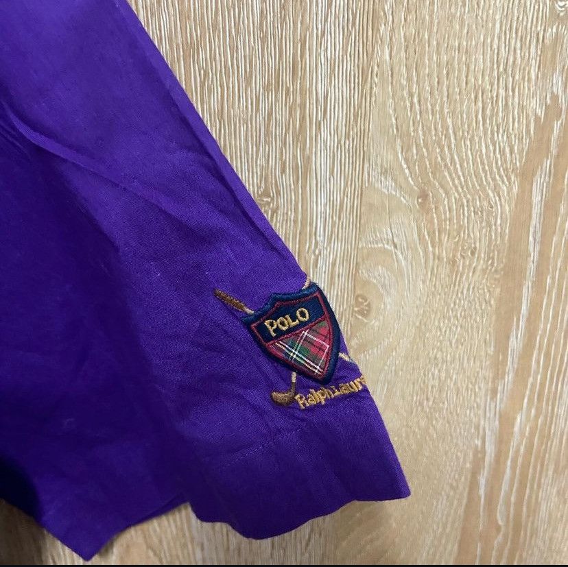 Polo Ralph Lauren × Vintage Vtg Polo Ralph Lauren Rare Design Size US L / EU 52-54 / 3 - 5 Thumbnail