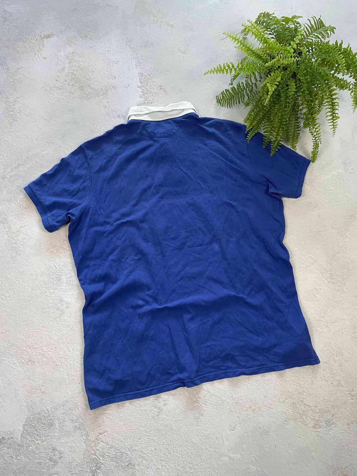 Polo Ralph Lauren × Vintage Chief Keef Polo Ralph Lauren Italia Vintage Shirt Drill Size US XXL / EU 58 / 5 - 3 Thumbnail