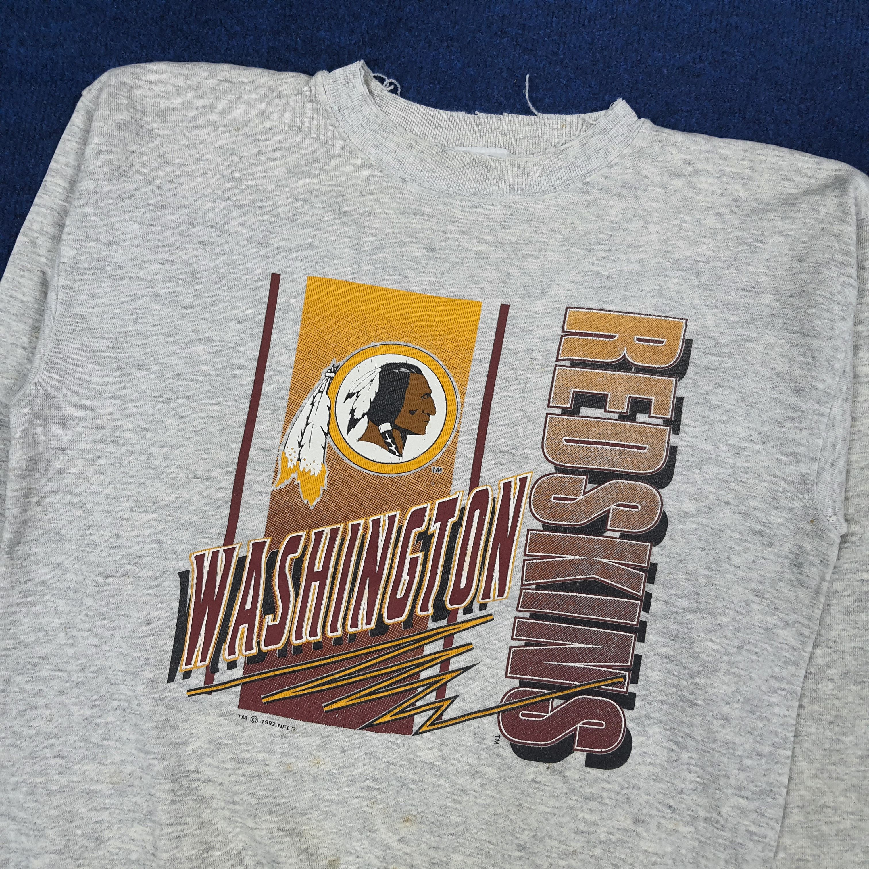 Tultex Vintage Washington Commanders Redskin NFL Sweatshirt C271N11 Size US M / EU 48-50 / 2 - 2 Thumbnail