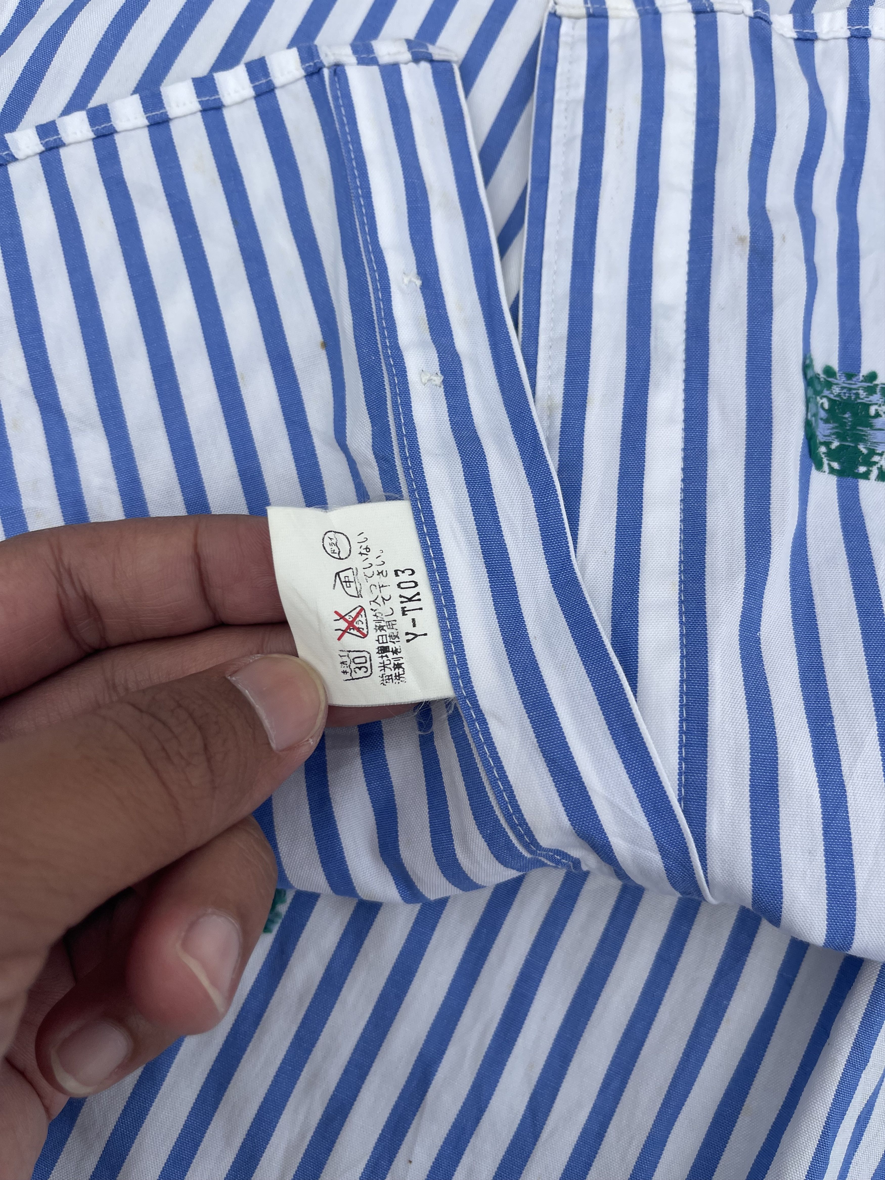 Christian Dior Monsieur × Vintage Vtg C.Dior Casual Full Embroidery Crest Logo Shirt Size US M / EU 48-50 / 2 - 9 Thumbnail