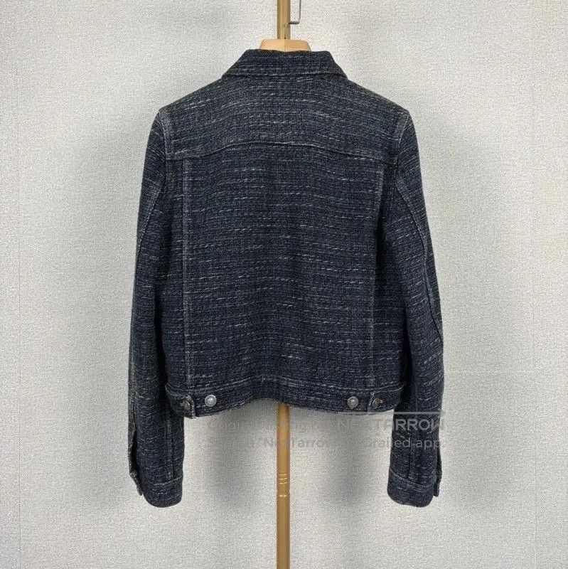 Dior Dior Dark Blue Cotton Women's Jacket . Size XS / US 0-2 / IT 36-38 - 2 Thumbnail