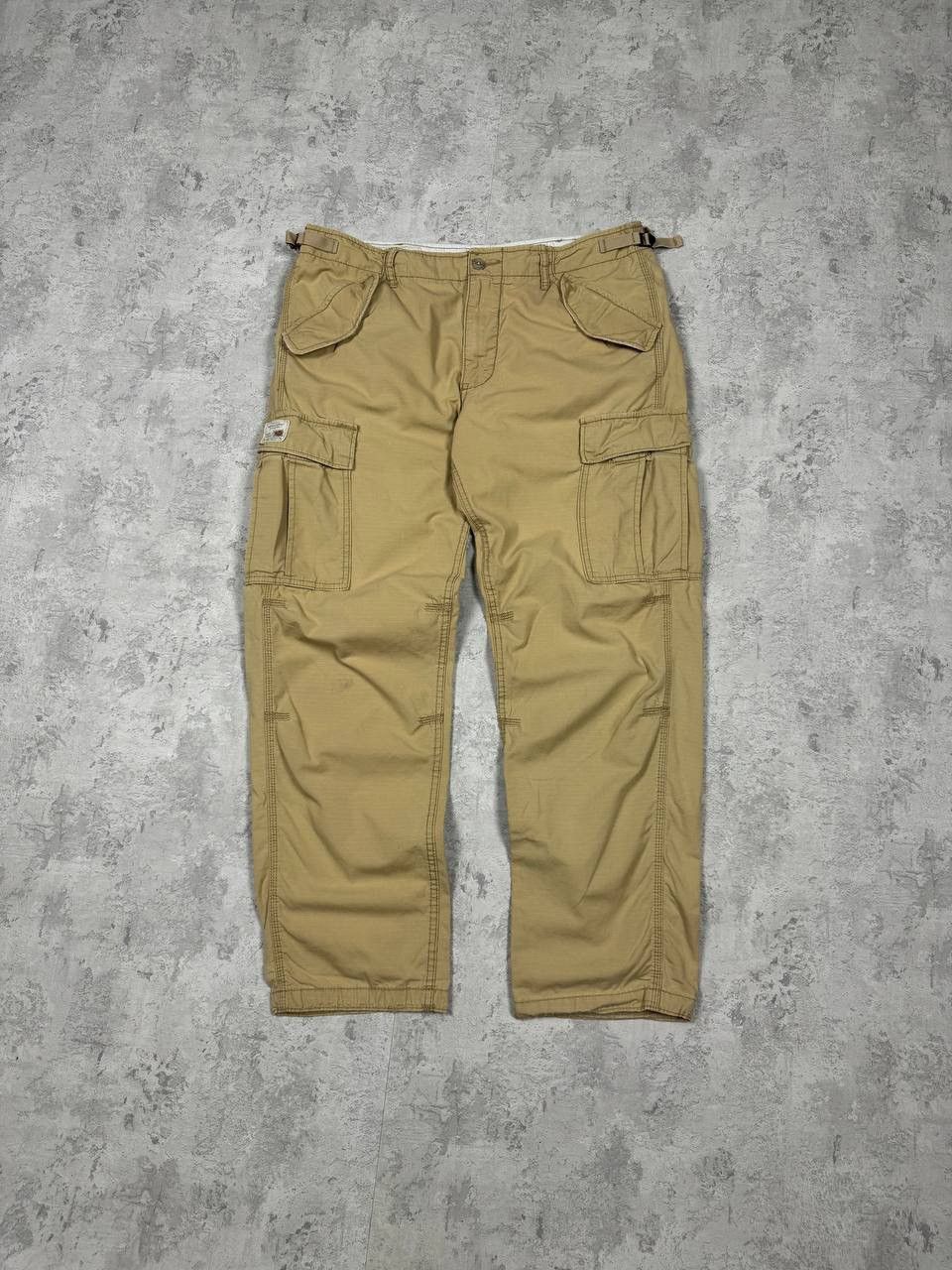 Denim & Supply Ralph Lauren Vintage Denim & Supply Ralph Lauren Cargo Baggy Pants 36/32 Size US 36 / EU 52 - 1 Thumbnail