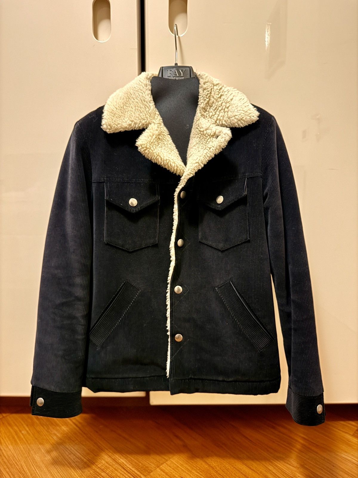 Sandro SANDRO Velvet Biker Jacket Size US M / EU 48-50 / 2 - 1 Thumbnail