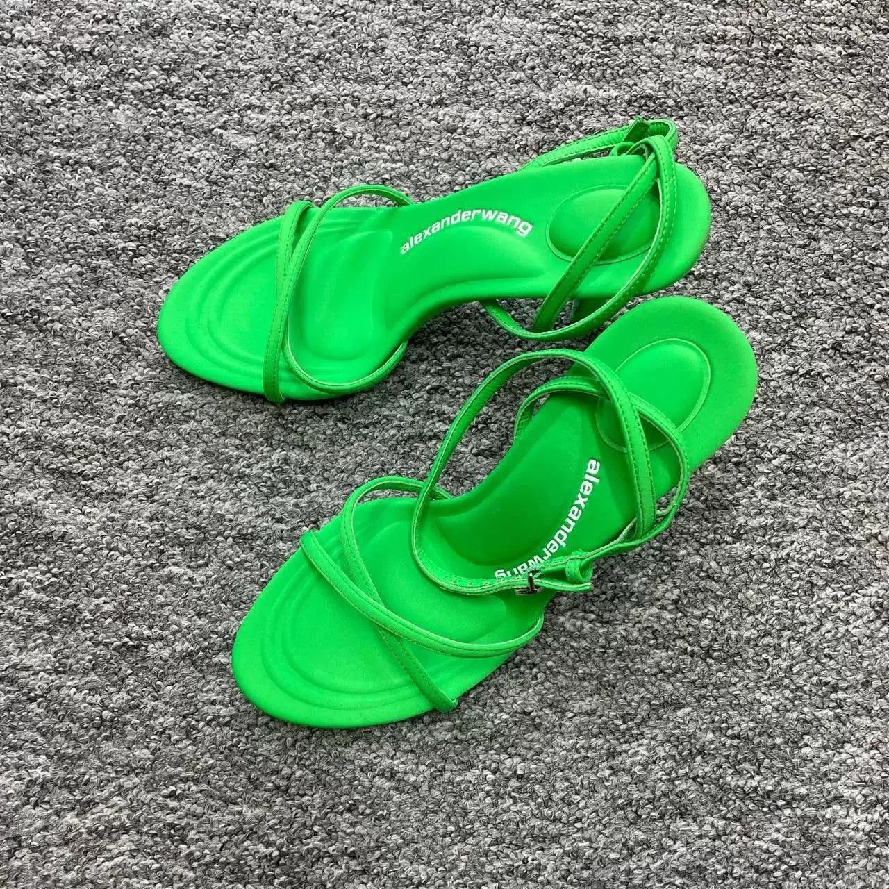 Alexander Wang Alexander Wang Green Buckle High Heels. Size US 6 / IT 36 - 2 Thumbnail