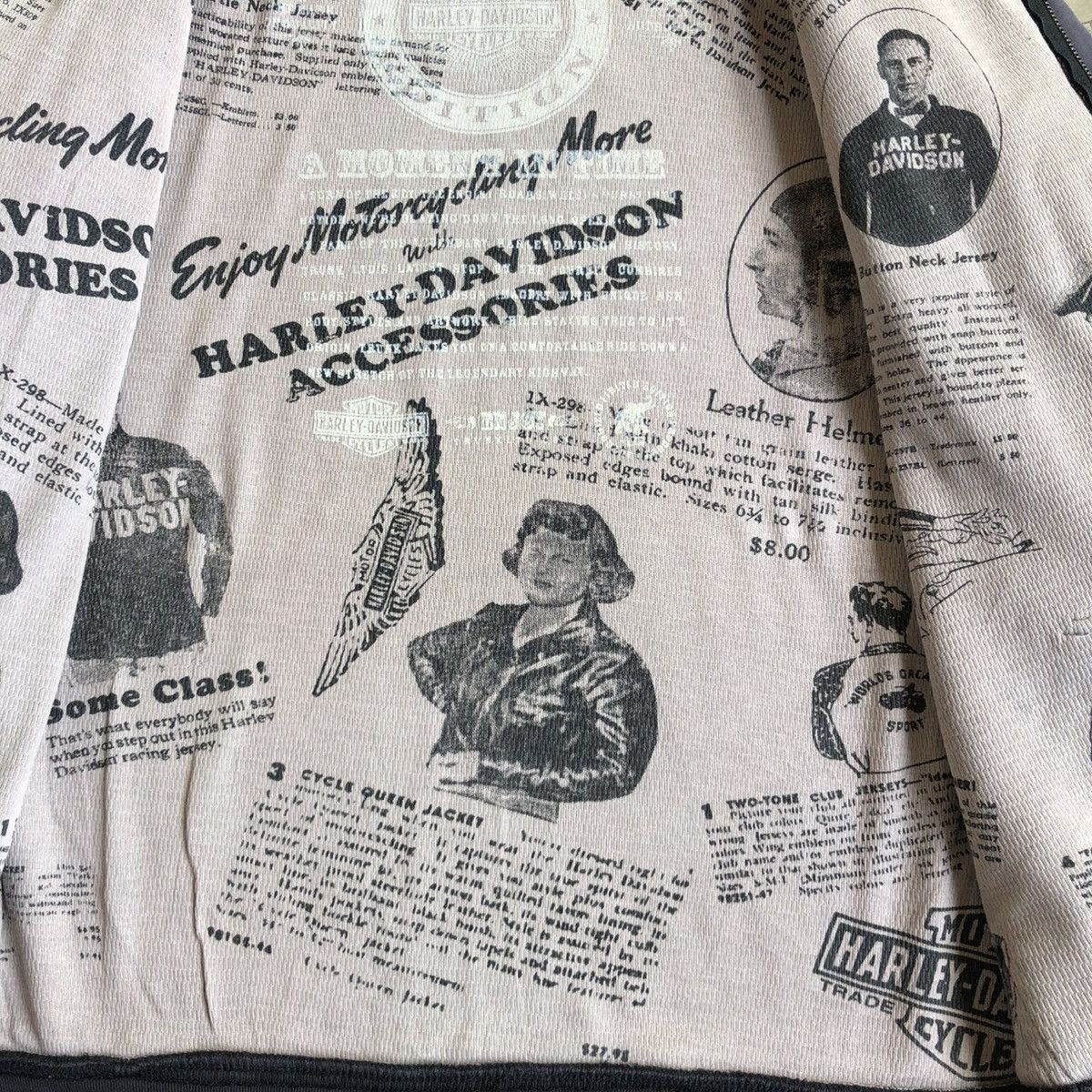 Harley Davidson Trashed🔥Vintage Harley Davidson Motorcycle Ziphoodie Size US XL / EU 56 / 4 - 11 Thumbnail