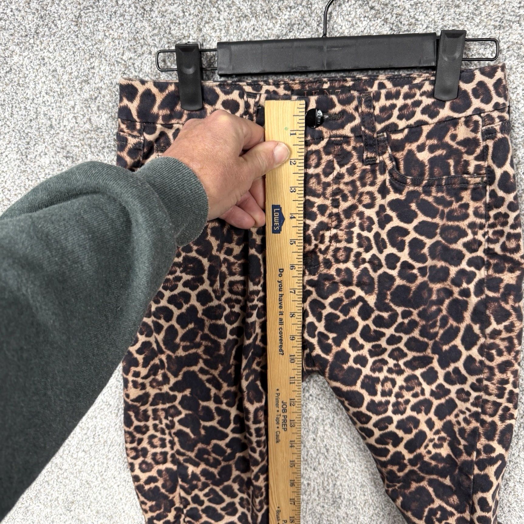 7 For All Mankind Jen7 Jeans Sz 4 Leopard Print Ankle Skinny Mob Wife Y2K Edgy Rock Chic Statement Pants Women Regular Size 4 Brown Lion Print 7 For All Mankind Size 27" / US 4 / IT 40 - 5 Thumbnail