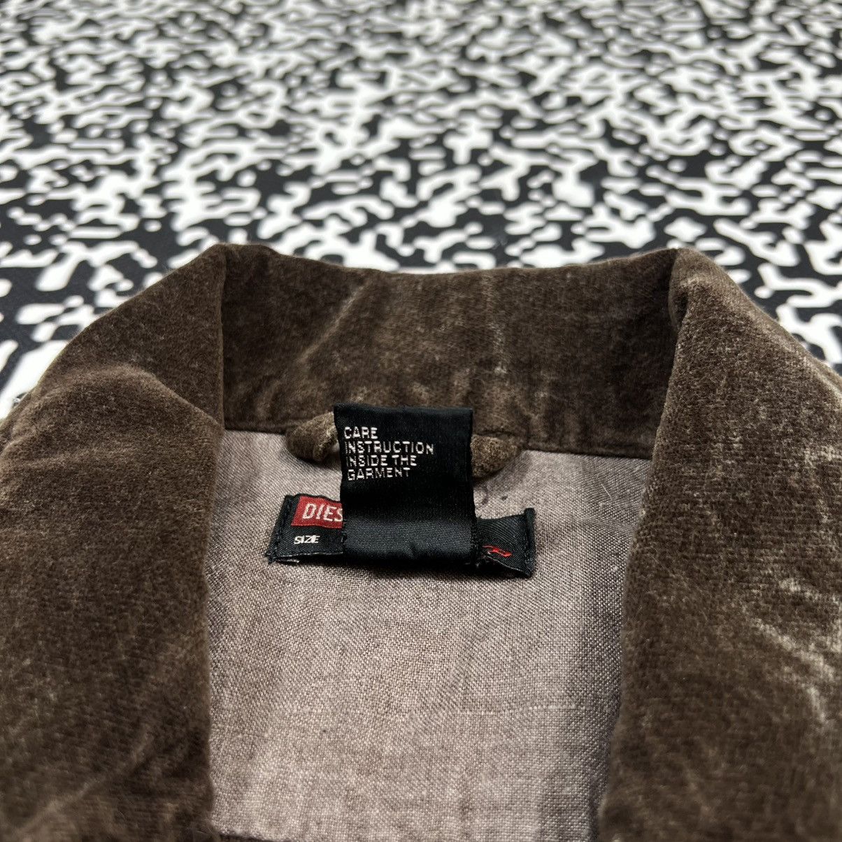 Diesel Vintage Y2K Diesel Corduroy Blazer Casual Retro 90s Style Size M / US 6-8 / IT 42-44 - 15 Thumbnail