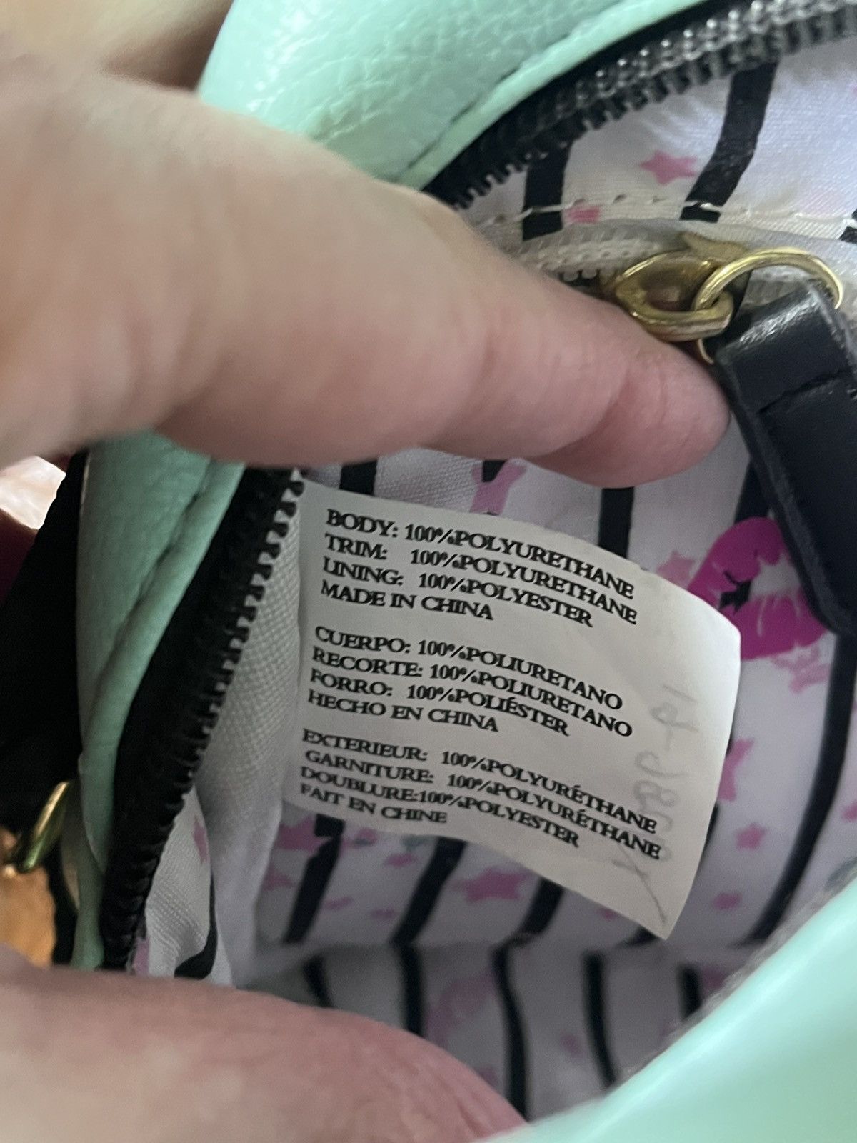 Betsey Johnson Betsey Johnson Pugicorn Mini Backpack Green Pug Unicorn Size ONE SIZE - 7 Thumbnail