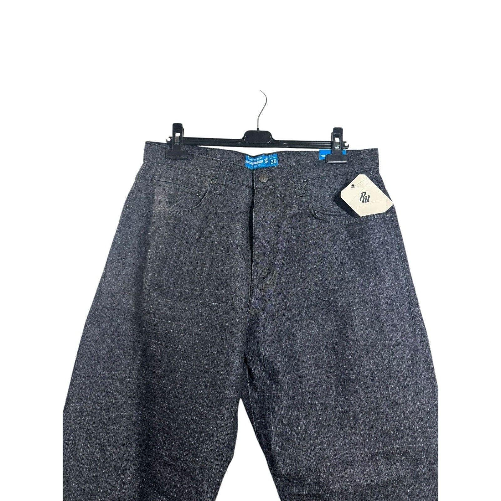 Rocawear Vintage Y2K Rocawear Jeans Mens Denim Baggy Hip Hop Indigo W Size US 36 / EU 52 - 2 Thumbnail