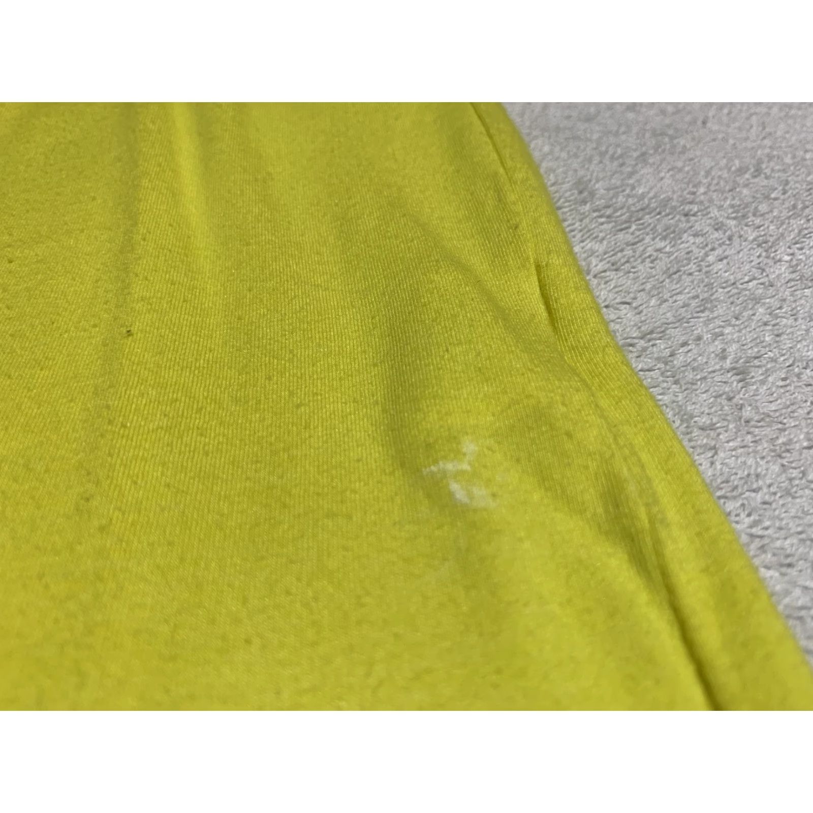 Under Armour VINTAGE Under Armour Charged T-Shirt Men's Small Cotton Yellow Regular Active Sports Size US S / EU 44-46 / 1 - 7 Thumbnail