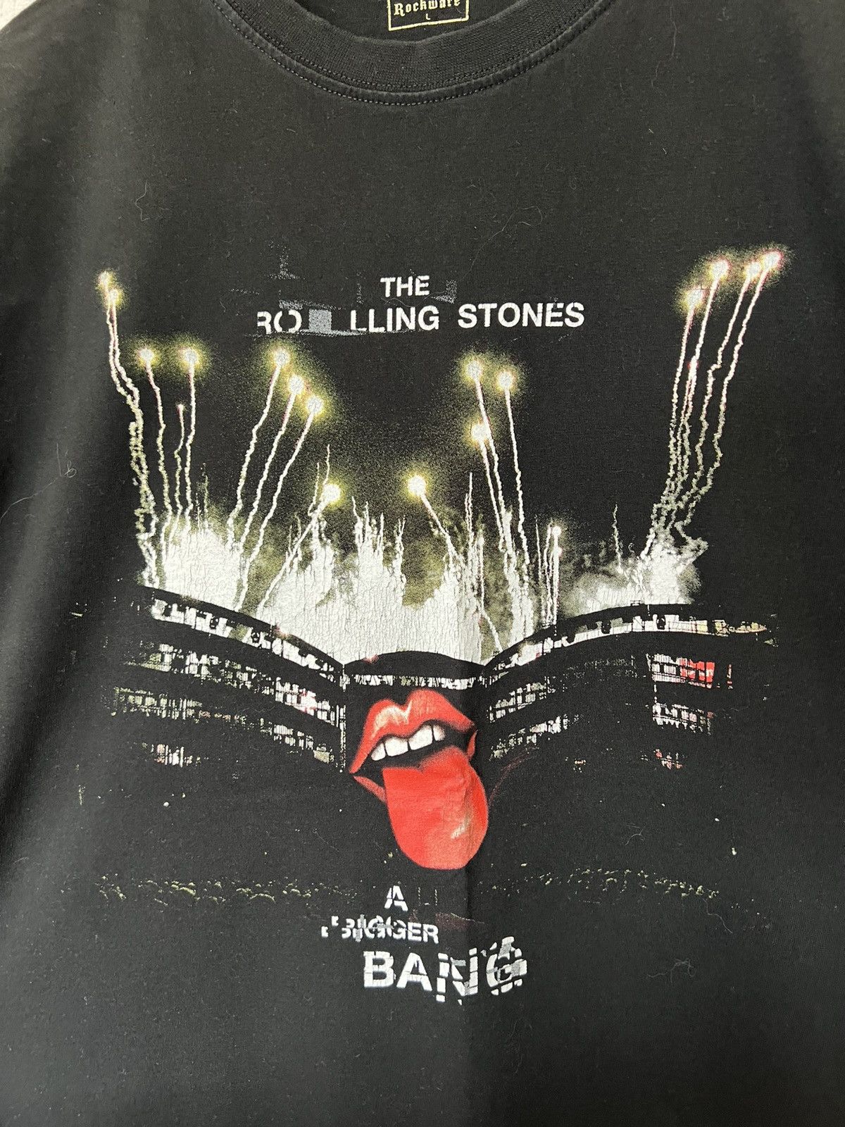 Other Vintage The Rolling Stones 2005 Bigger Bang T Shirt Tee Size US L / EU 52-54 / 3 - 4 Thumbnail