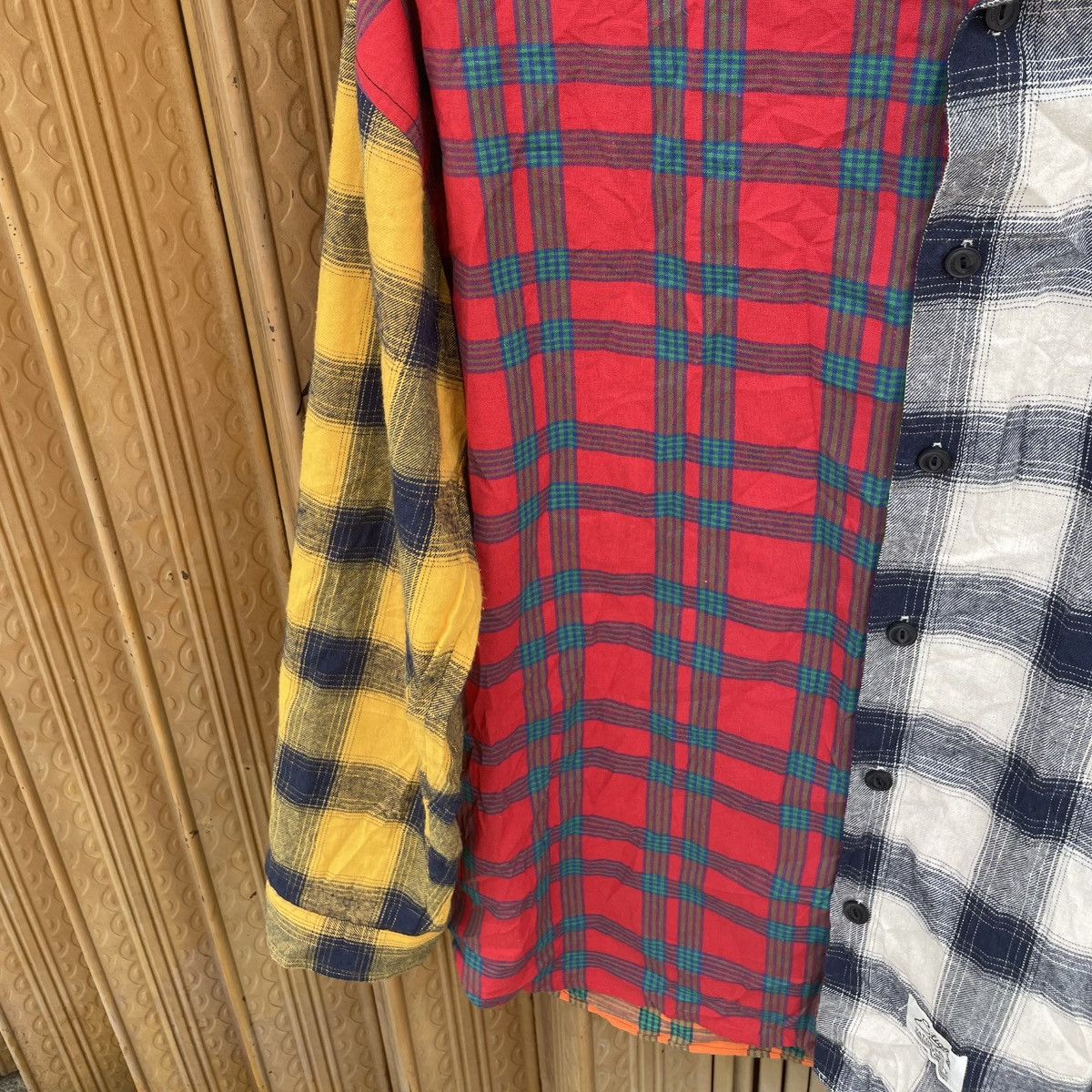 If Six Was Nine Stigma LTD Vatos Society Multicolor Flannel Needles Style Size US L / EU 52-54 / 3 - 3 Thumbnail