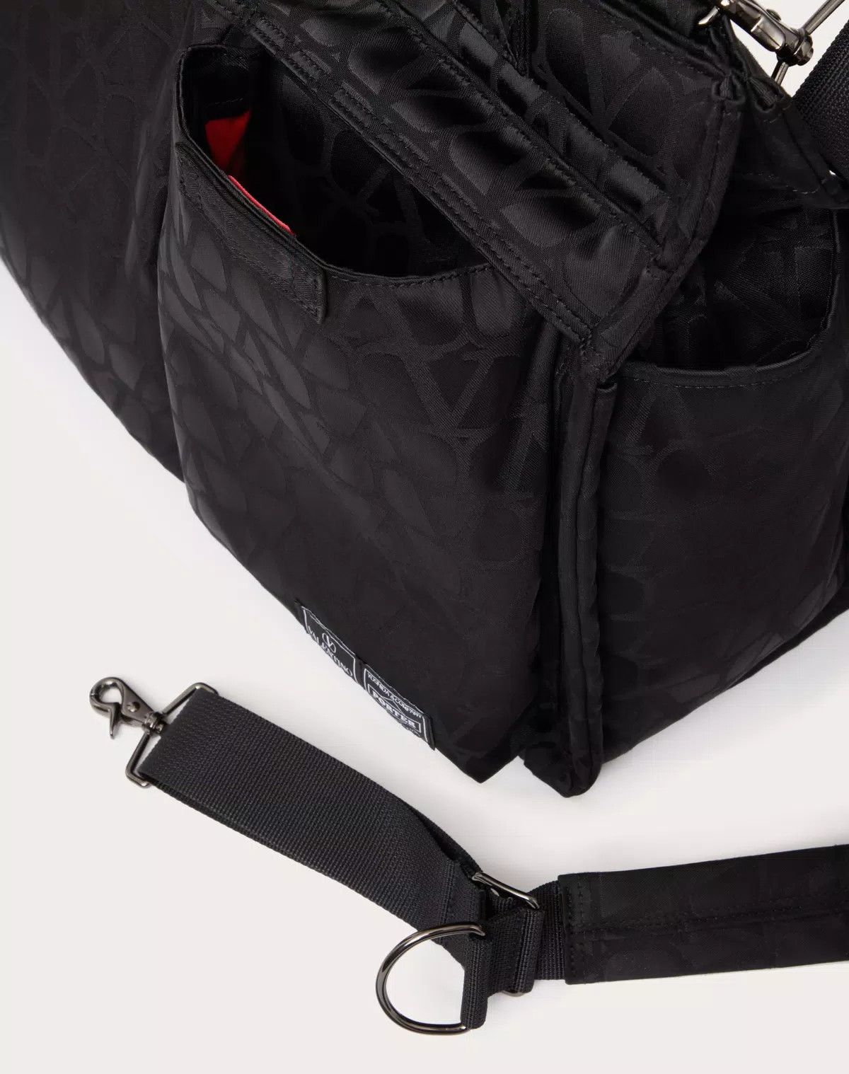 Valentino oc11z0625 Size: OS/2Way Vertical Tote Bag in Black Size ONE SIZE - 8 Thumbnail