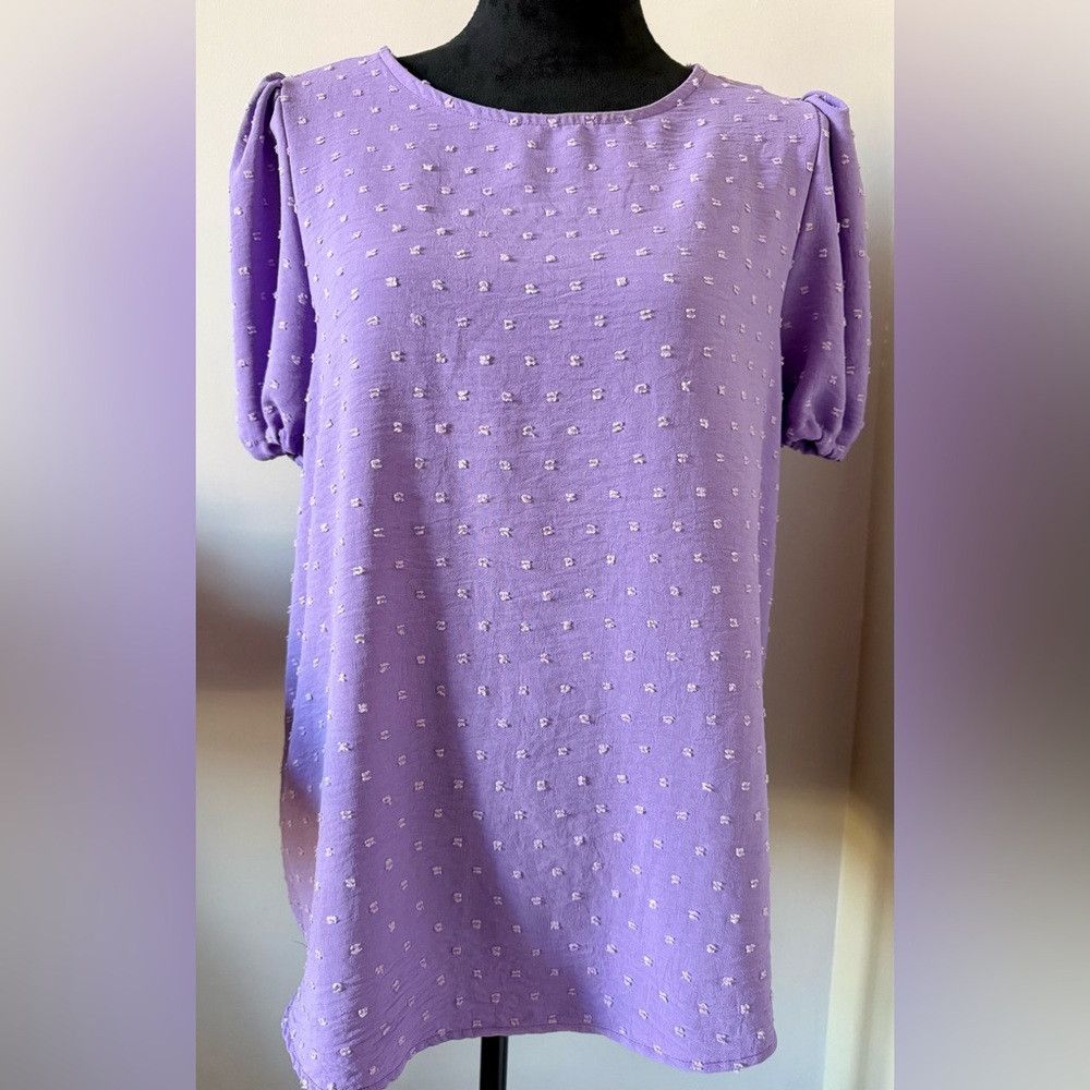 Other Springy Light Purple Women's Top Size L / US 10 / IT 46 - 1 Thumbnail