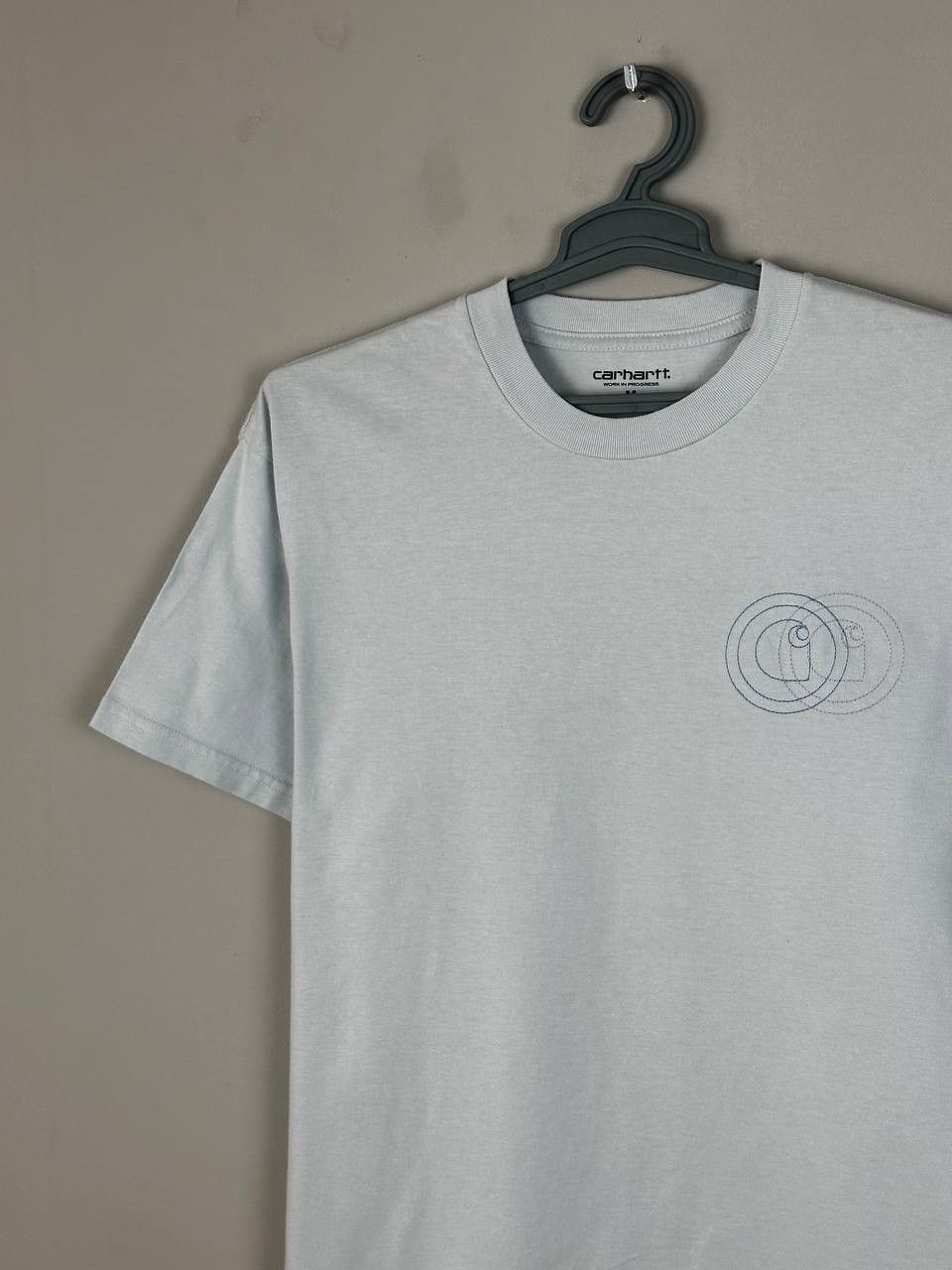 Carhartt Wip Carhartt WIP Blue Duel Logo Streetwear T Shirt Size US M / EU 48-50 / 2 - 5 Thumbnail