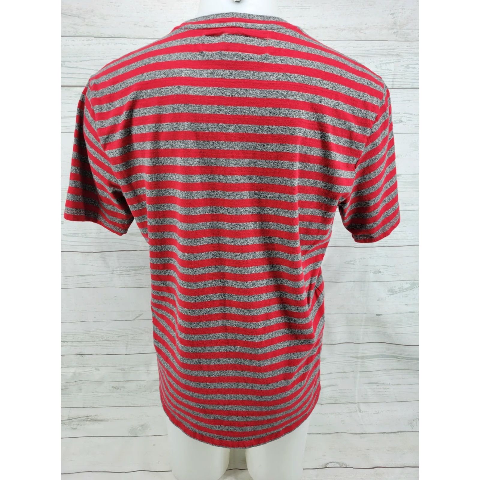 Guess VINTAGE Guess Jeans T-shirt Men M Red Striped 90s Crew Neck Short Sleeve CottonGUESS Adults Mens Size US M / EU 48-50 / 2 - 6 Thumbnail