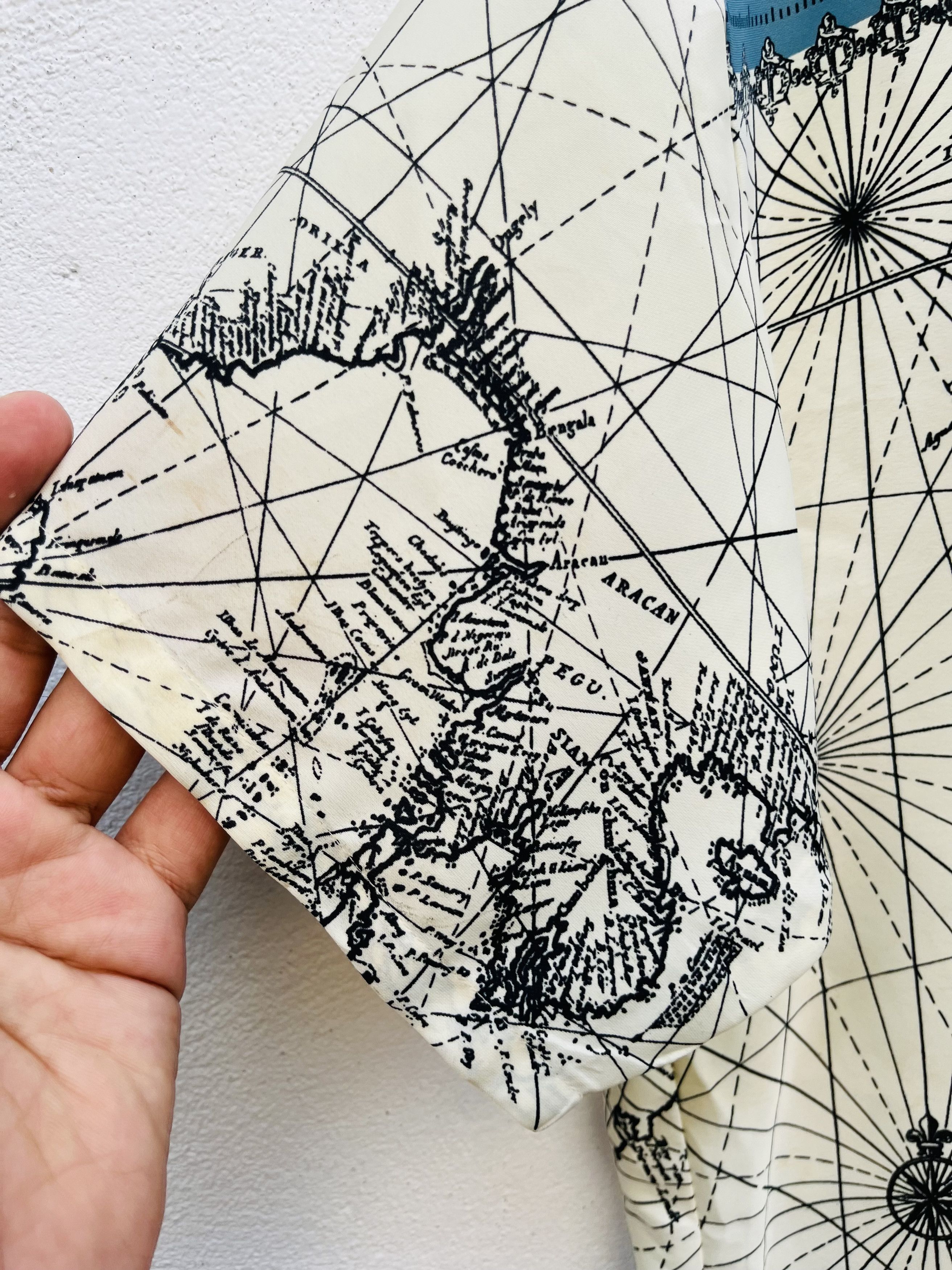 Japanese Brand × Vintage Vintage Lautreamont Map Italian Designer Fashion Style Size US M / EU 48-50 / 2 - 6 Thumbnail