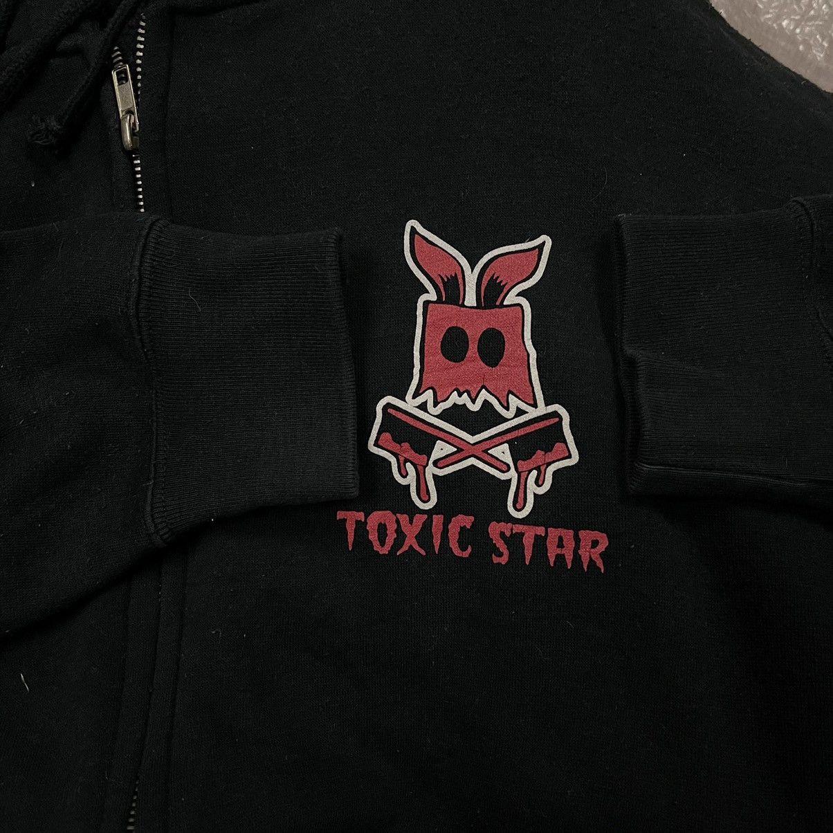 Japanese Brand Toxic Star Psycho Rabbit Show Hoodie Zipper Size US L / EU 52-54 / 3 - 5 Thumbnail