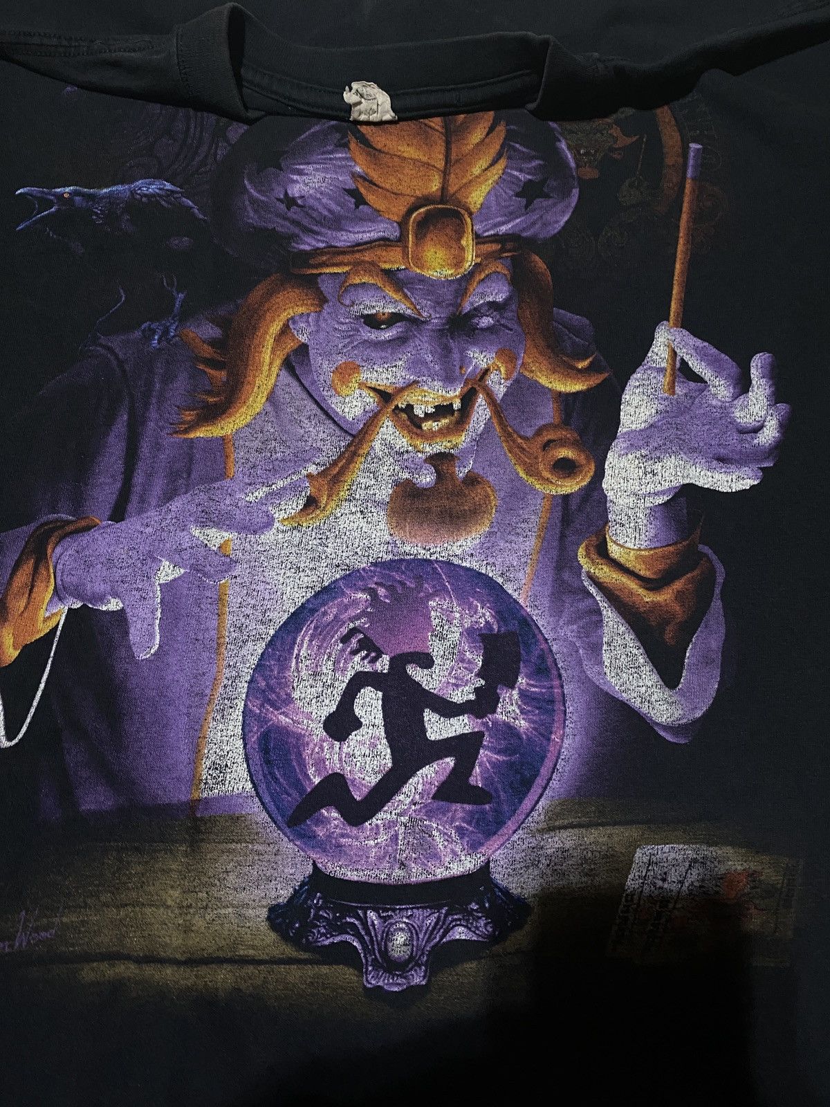 Band Tees Insane Clown Posse Dark Carnival Vintage Tee 2001 Size US L / EU 52-54 / 3 - 4 Thumbnail