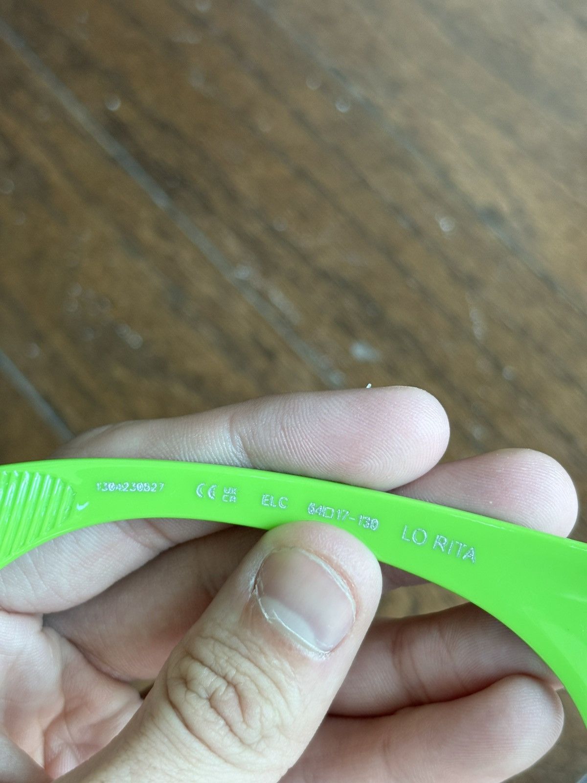 Chrome Hearts Chrome Hearts Lo Rita Lime Green Sunglasses Size ONE SIZE - 6 Thumbnail