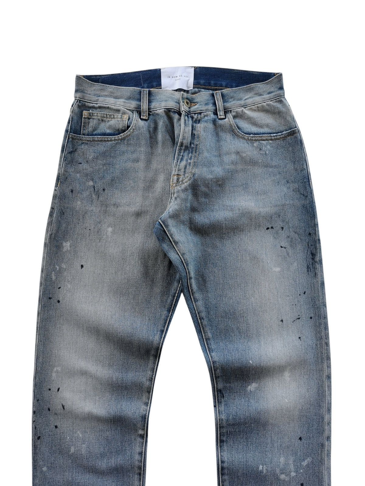 Ih Nom Uh Nit Ih Nom Uh Nit Distressed Denim Jeans Style Saint Laurent Size US 31 - 13 Thumbnail