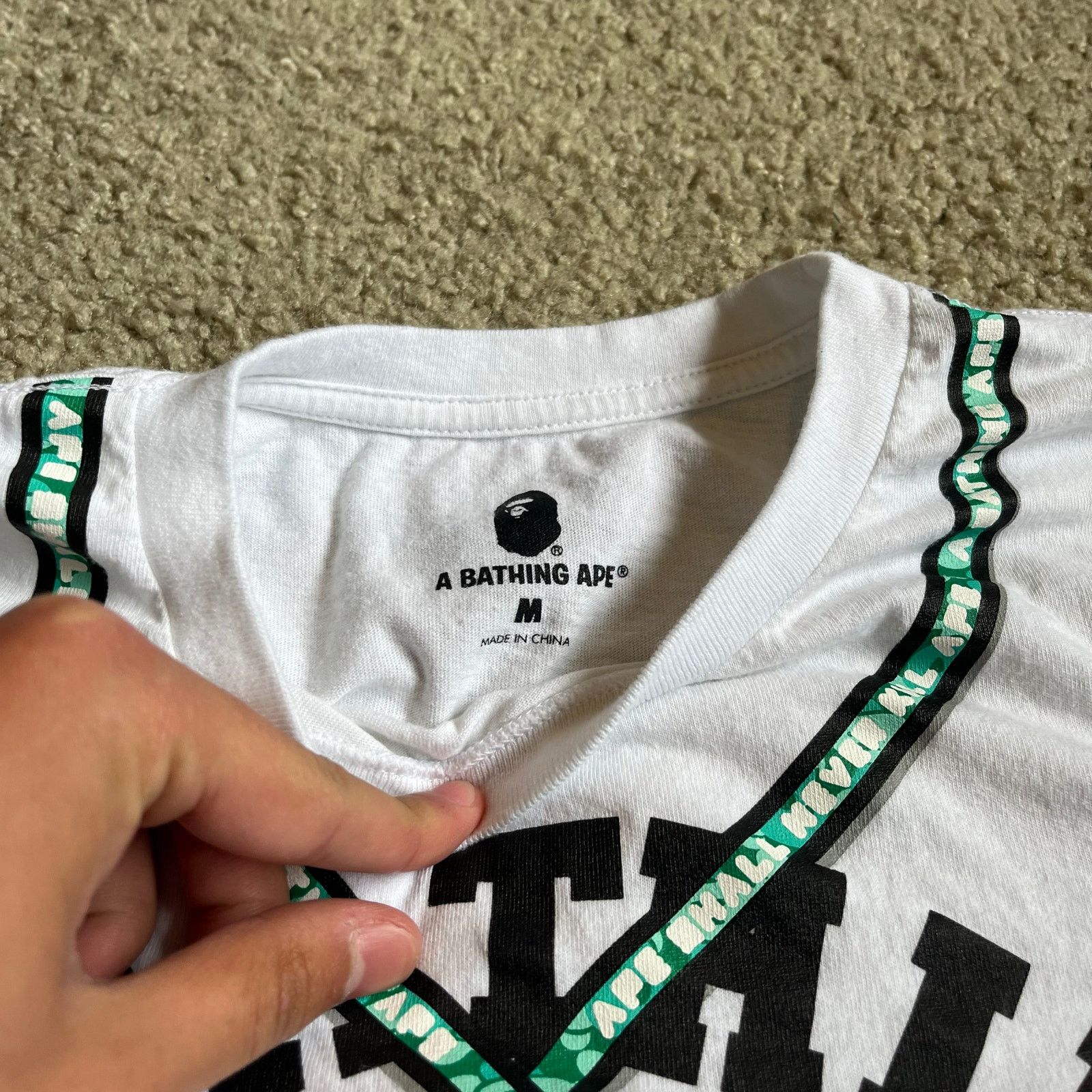 Bape × Nigo Authentic Bape 2000’s EXCLUSIVE Champagne Bottle Tee M Size US M / EU 48-50 / 2 - 4 Thumbnail