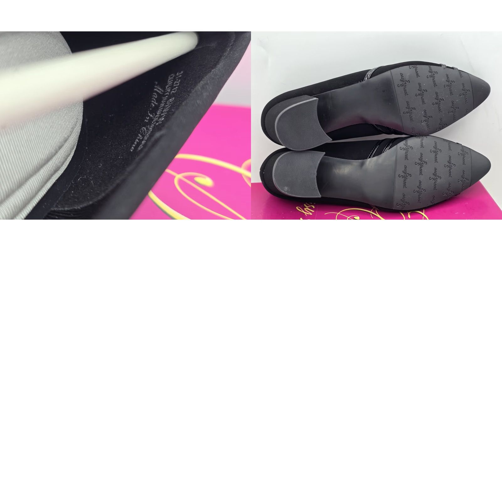 Vintage NEW Easy Street Lotus - Black - Women's Pump Size 8.5 Size US 9 / IT 39 - 9 Thumbnail