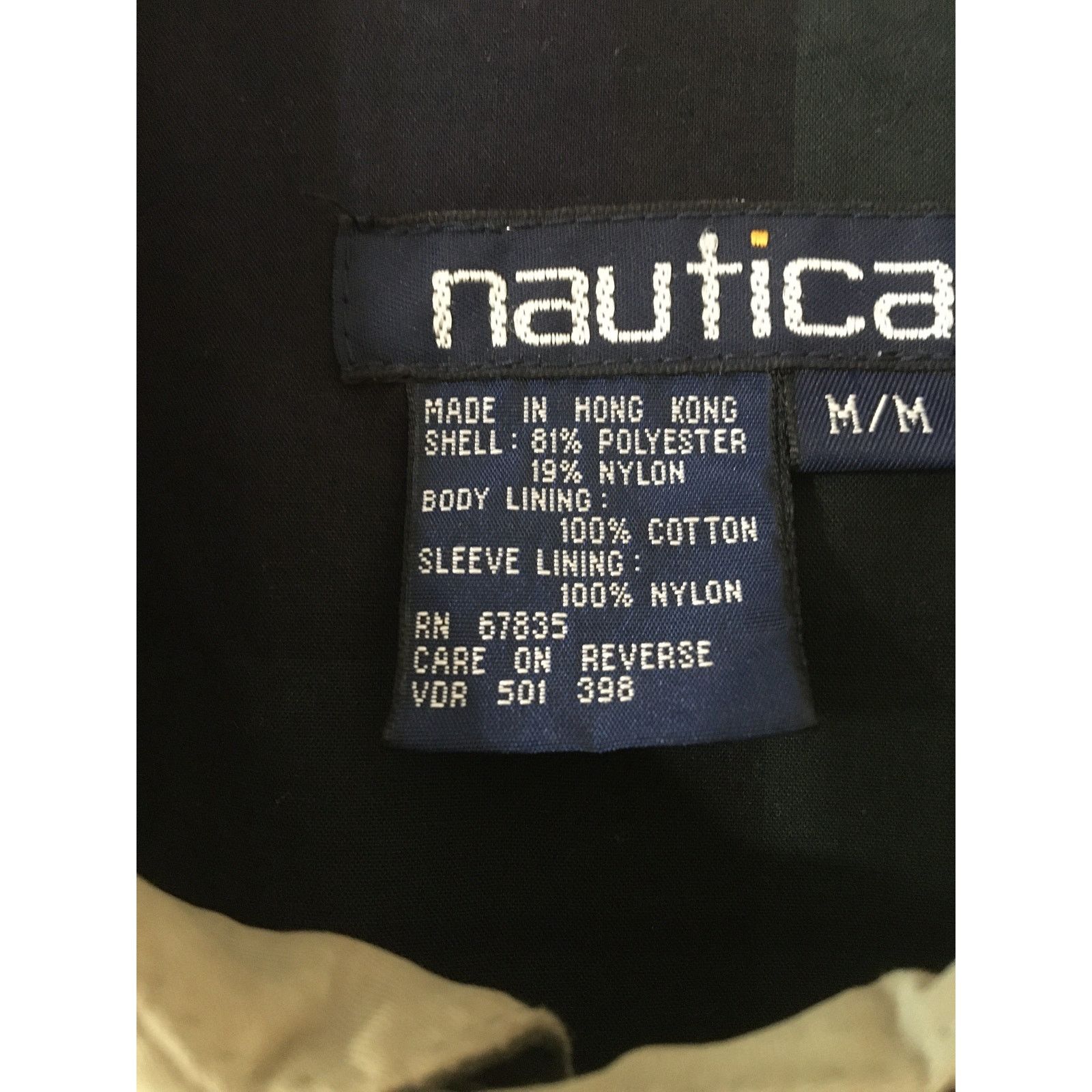 Nautica Nautica Medium Khaki Colored Lined Windbreaker Jacket Size US M / EU 48-50 / 2 - 4 Thumbnail