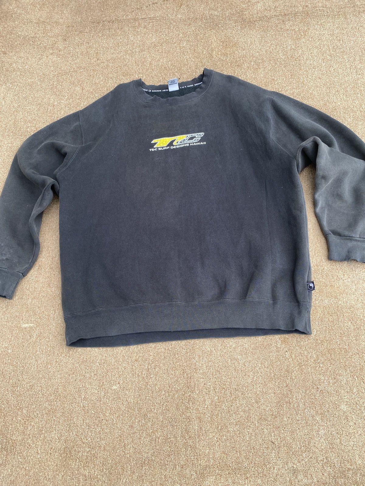 Maui and Sons × Vintage Vintage t&c sufr design crewneck sweatshirt Size US L / EU 52-54 / 3 - 5 Thumbnail