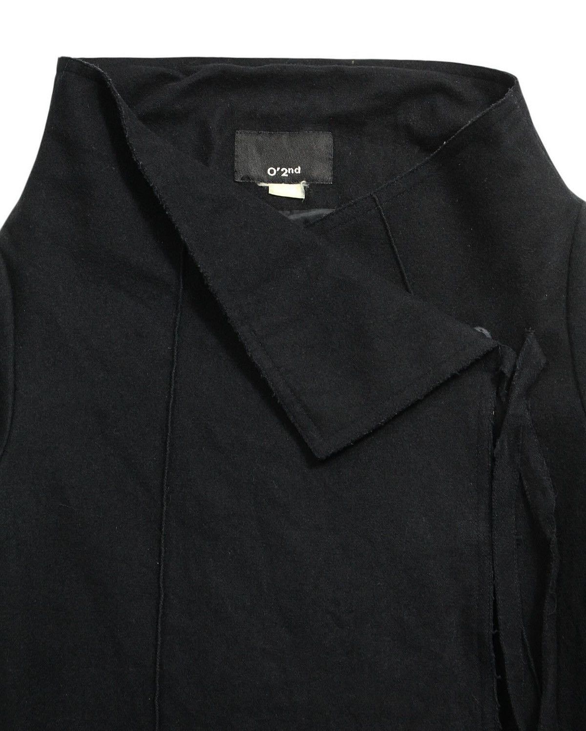 Vintage 2000S O'2ND JAPAN WOOL HIGH NECK JACKET Size M / US 6-8 / IT 42-44 - 7 Thumbnail