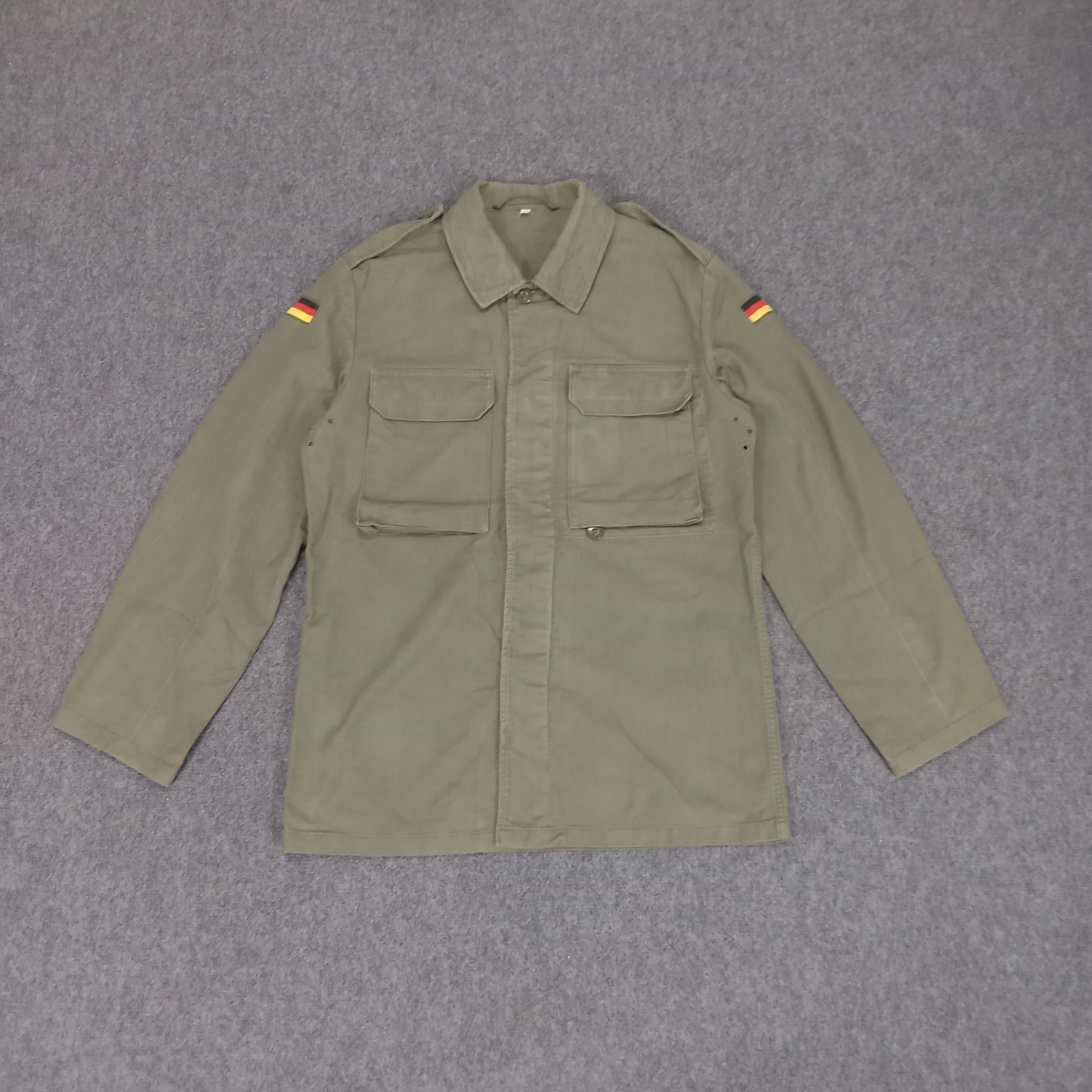 Vintage GERMANY Military Army Jacket Size US M / EU 48-50 / 2 - 1 Thumbnail