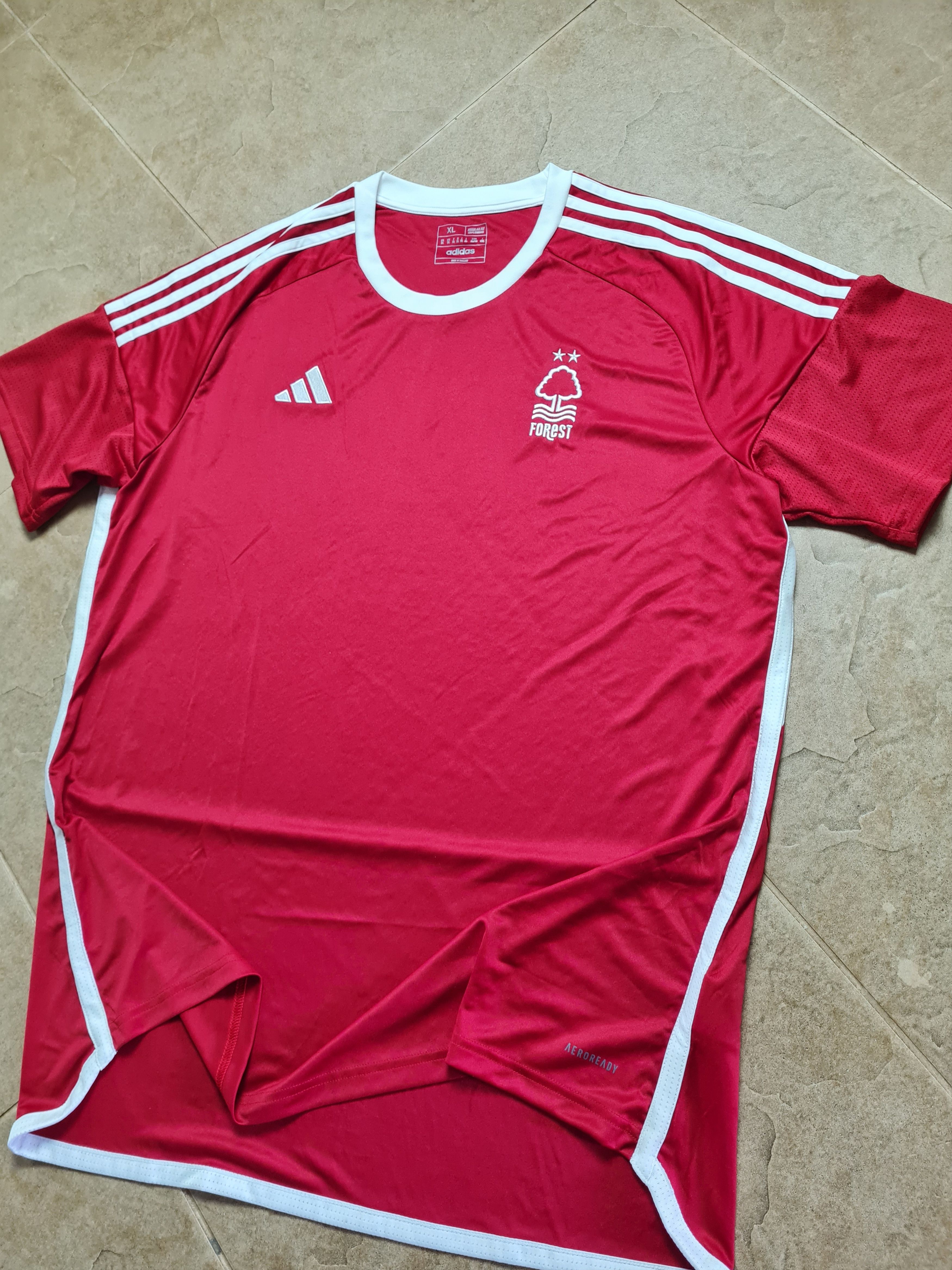 Adidas FOOTBALL SHIRT NOTTINGHAM FORESTADIDAS SIZE XLSOCCER JERSEY Size US XL / EU 56 / 4 - 2 Thumbnail